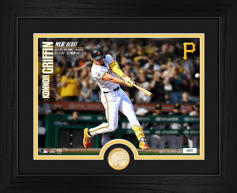 Konnor Griffin MLB Debut Bronze Coin Photo Mint