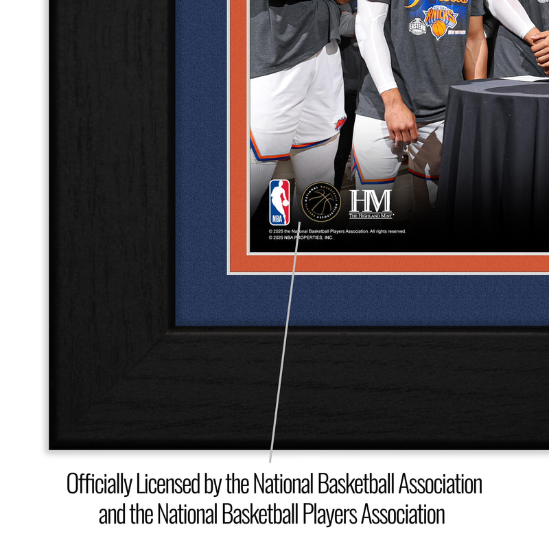 New York Knicks 2026 NBA Eastern Conference Champions Bronze Coin Celebration Photo Mint