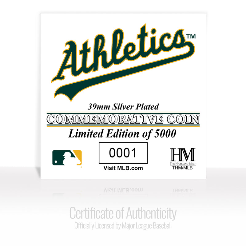 Athletics Silver Coin