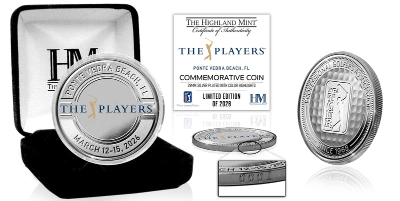 THE PLAYERS Championship 2026 Silver Plated Color Coin