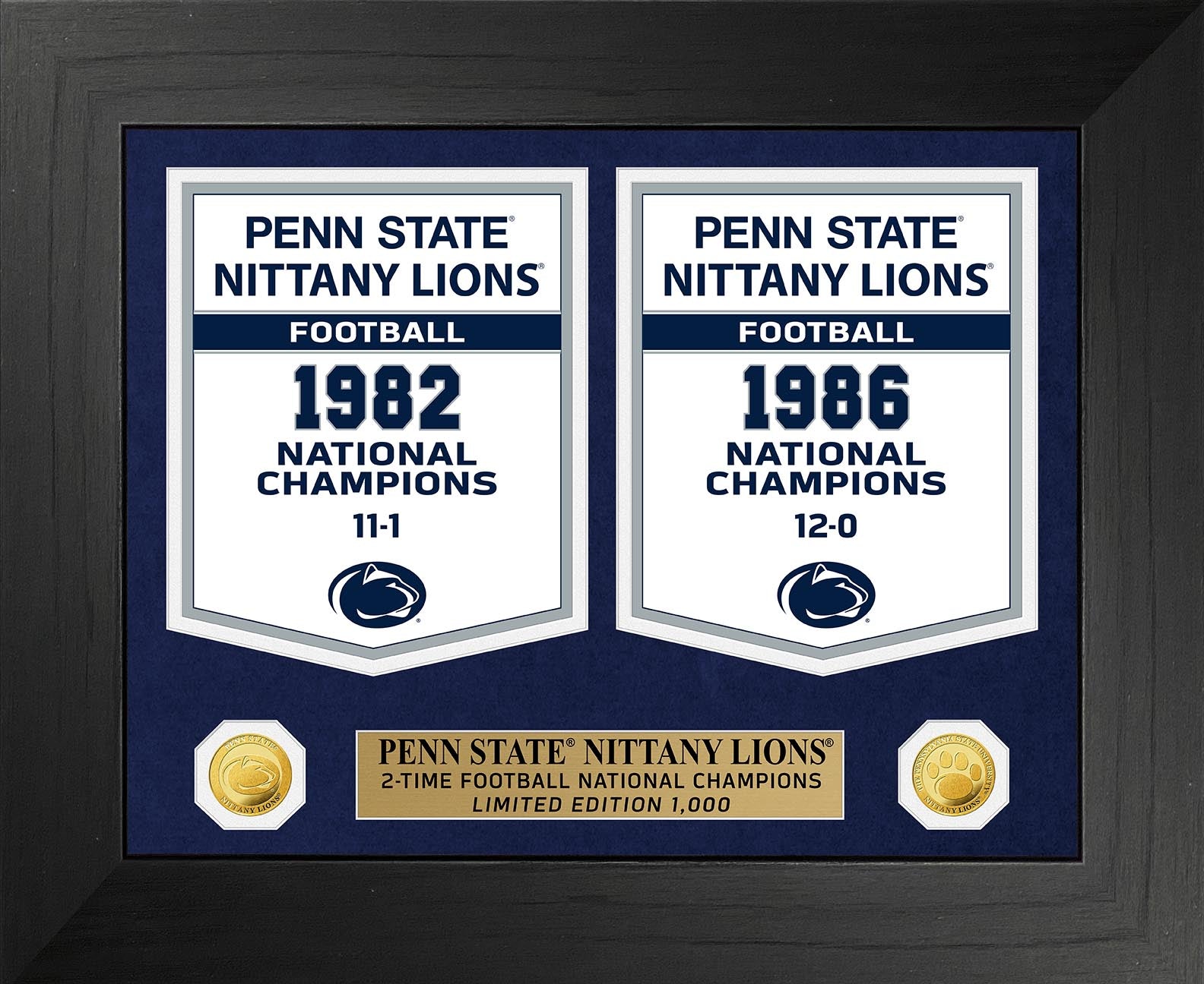Penn State University Gold Coin Deluxe Banner