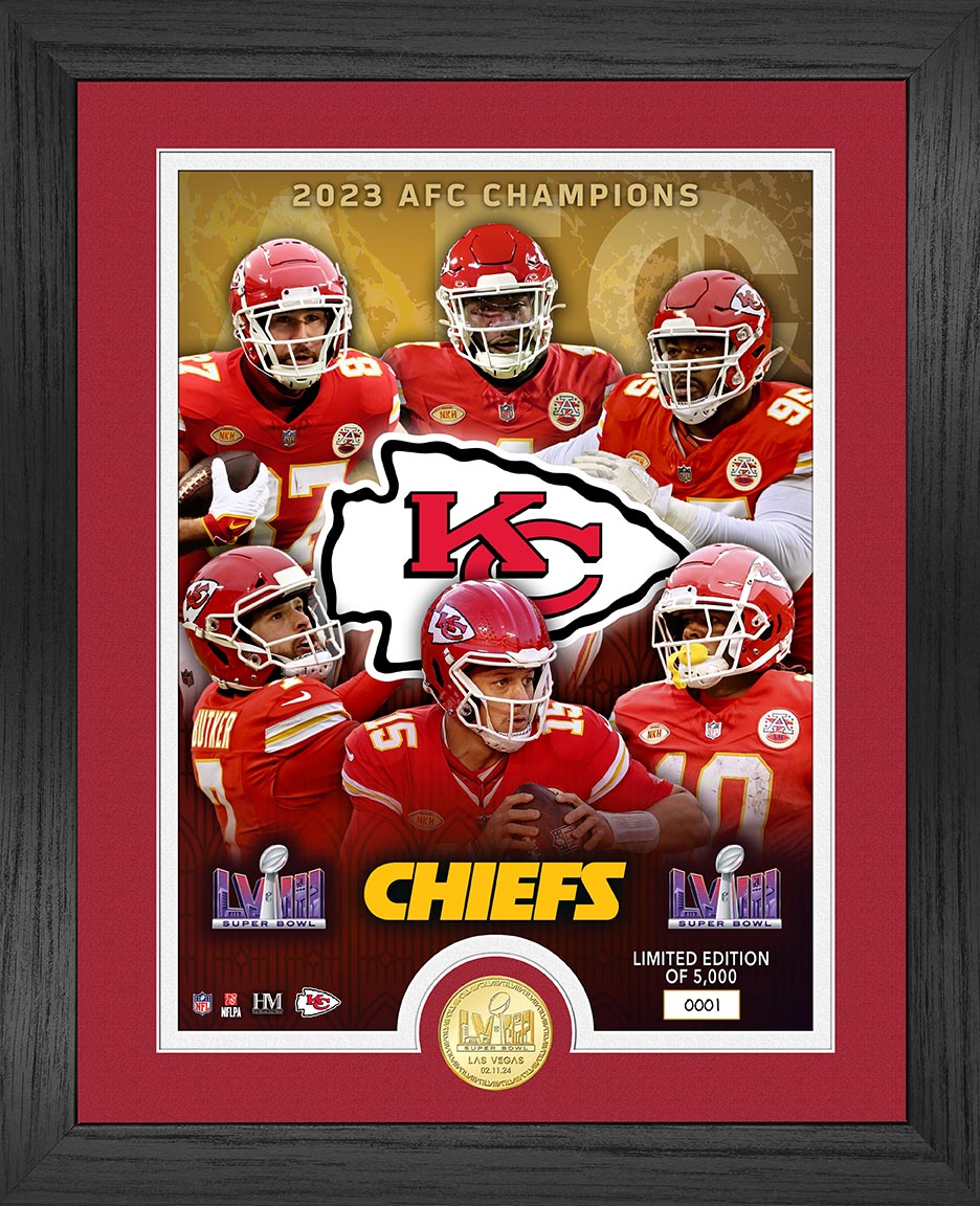 Kansas City Chiefs Super Bowl 58 Team Force Photo Mint
