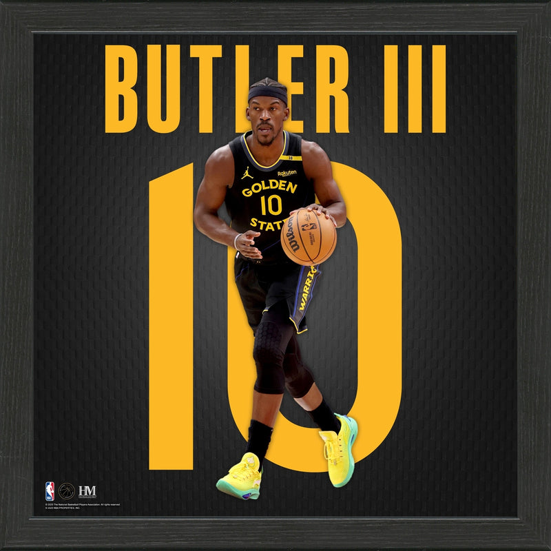 Jimmy Butler Golden State Warriors Impact Jersey Frame - Frame