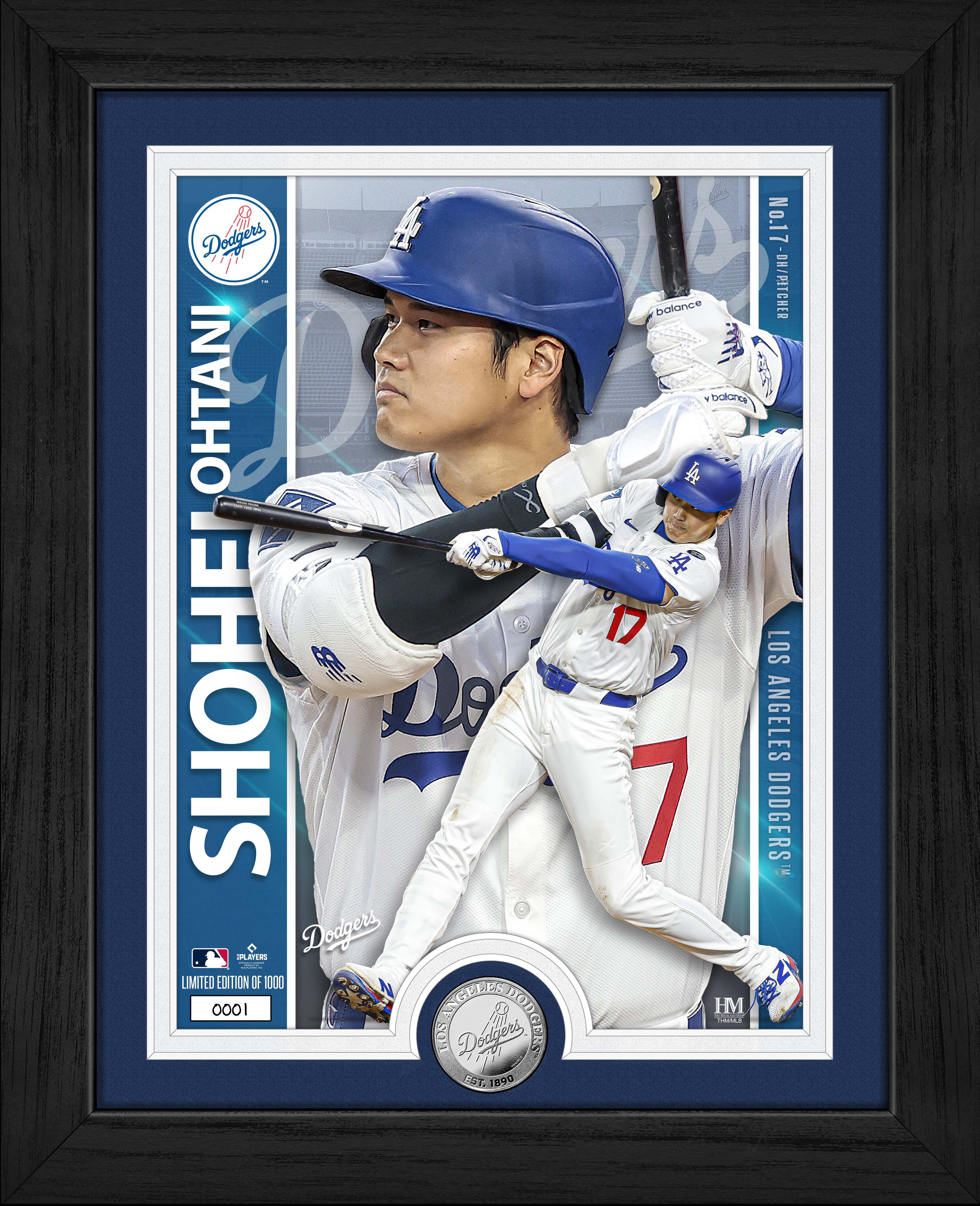 Shohei Ohtani Artist Proof Silver Coin Photo Mint