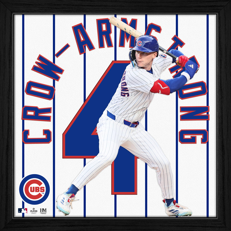 Pete Crow-Armstrong Chicago Cubs Impact Jersey Frame