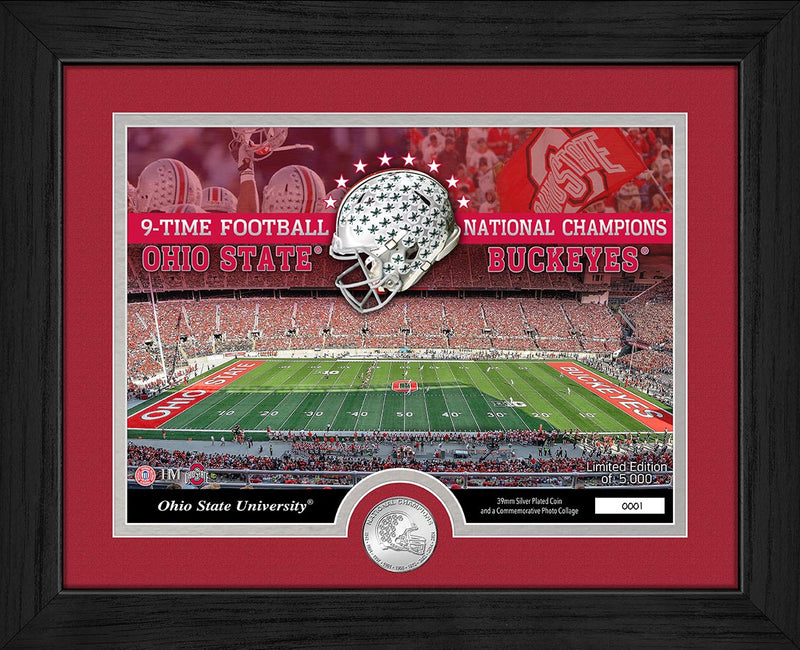 Ohio State University Bronze Coin Stadium Photo Mint