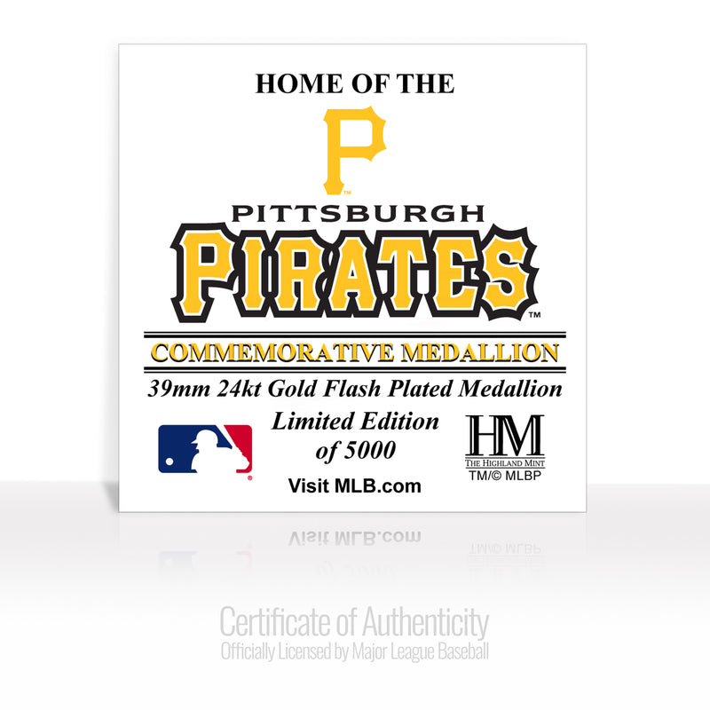 Pittsburgh Pirates Stadium Gold Mint Coin