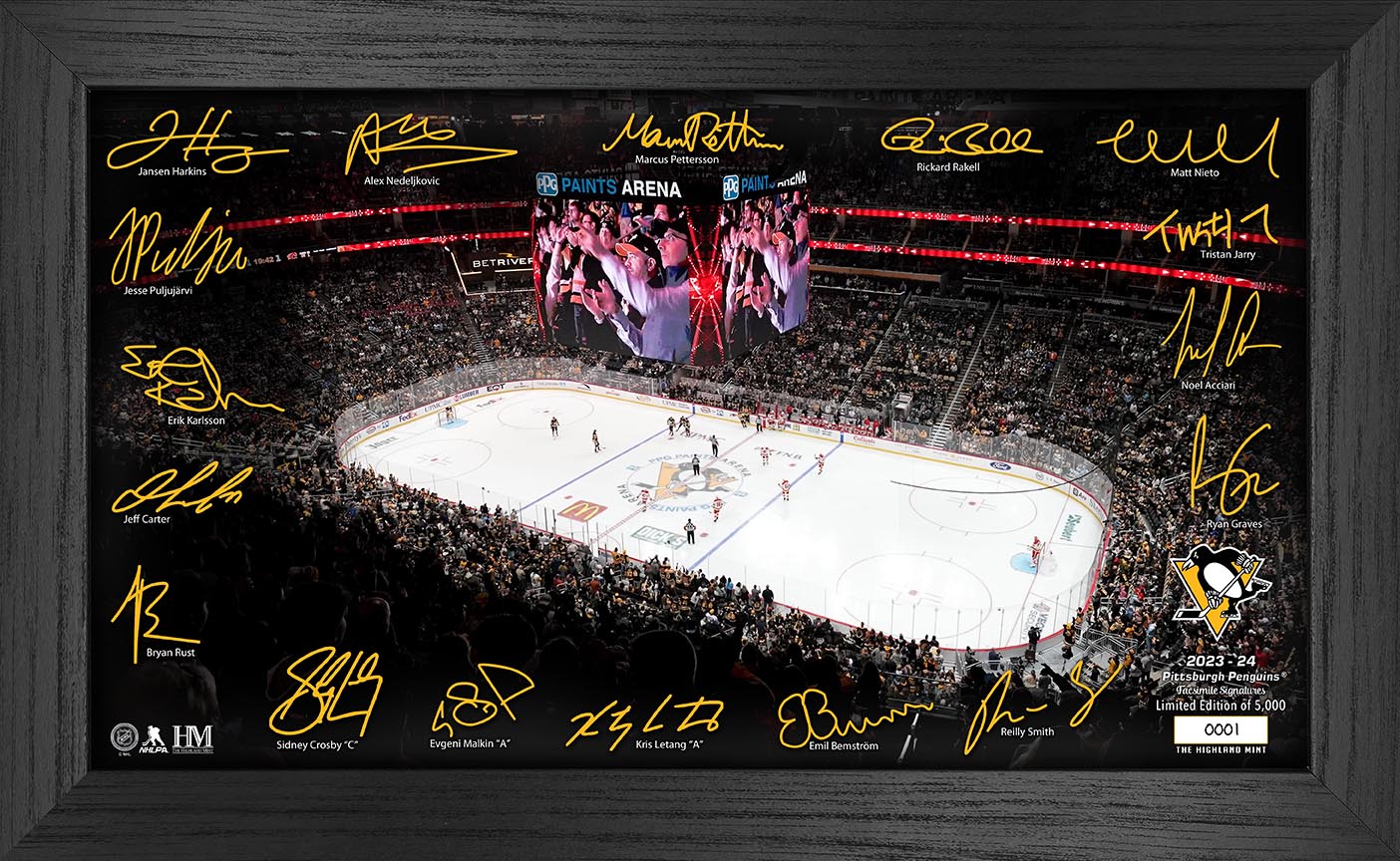 Pittsburgh Penguins 2023-24 Signature Rink