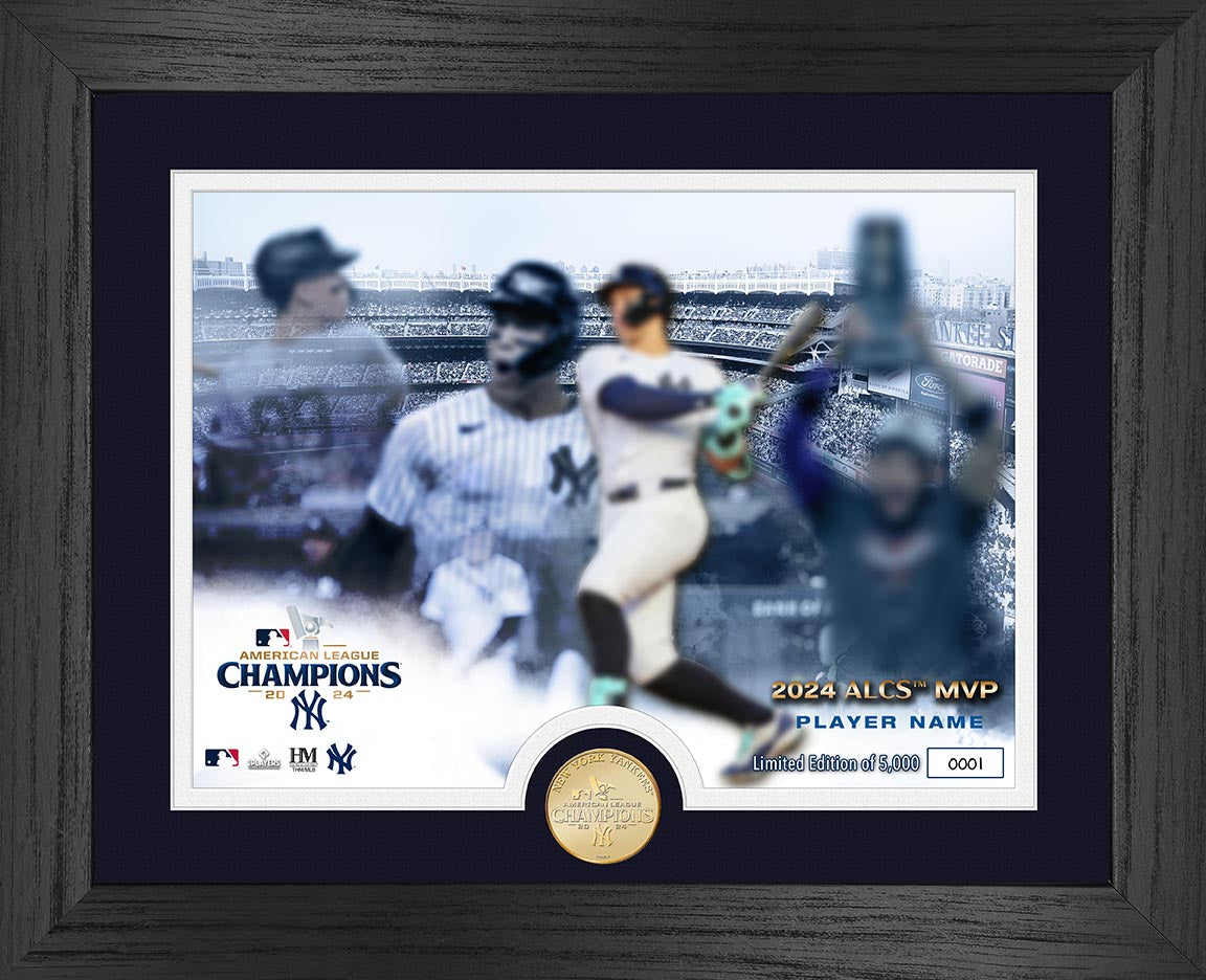 New York Yankees ALCS MVP Bronze Coin Photo Mint
