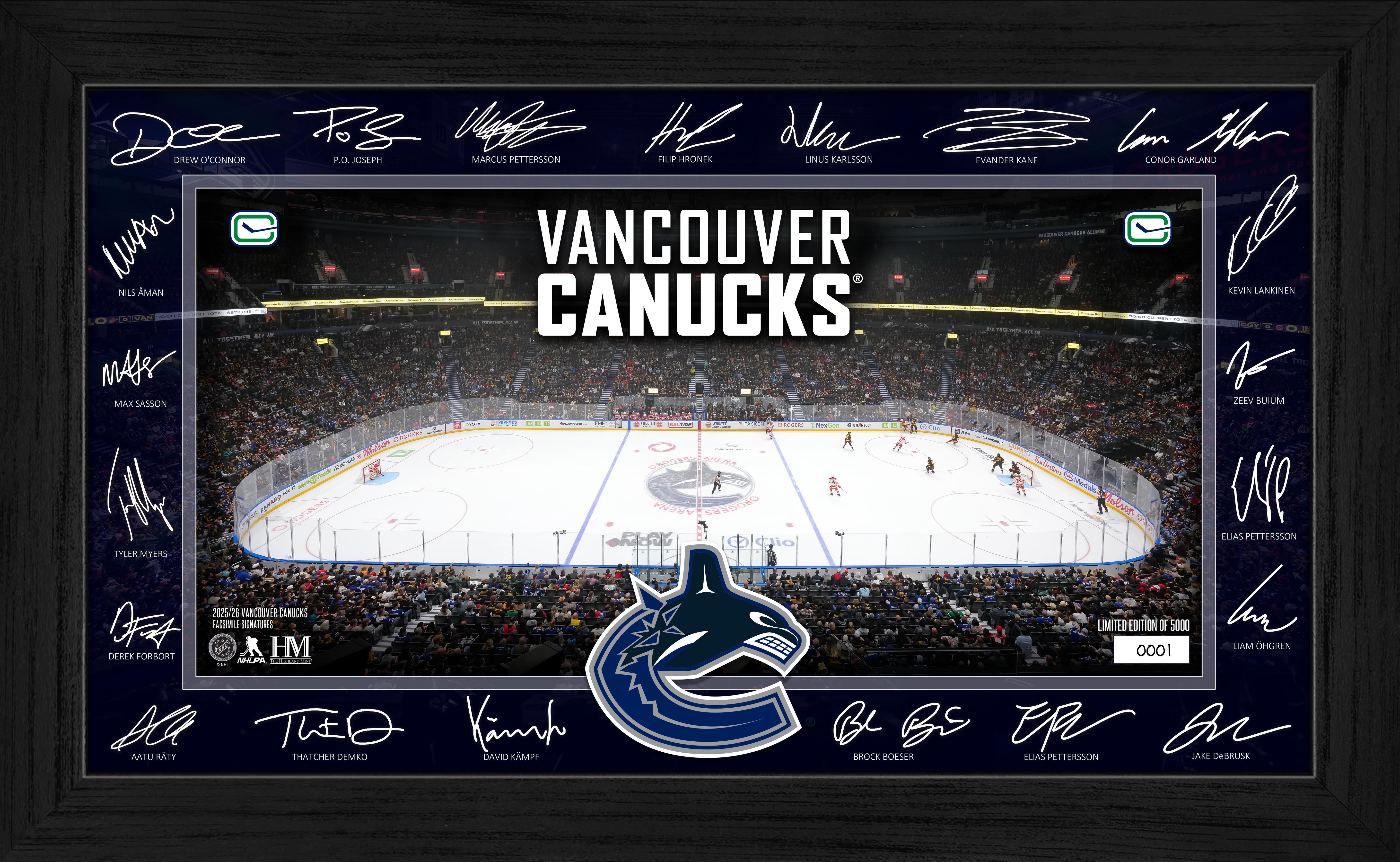 Vancouver Canucks 2025 Signature Rink