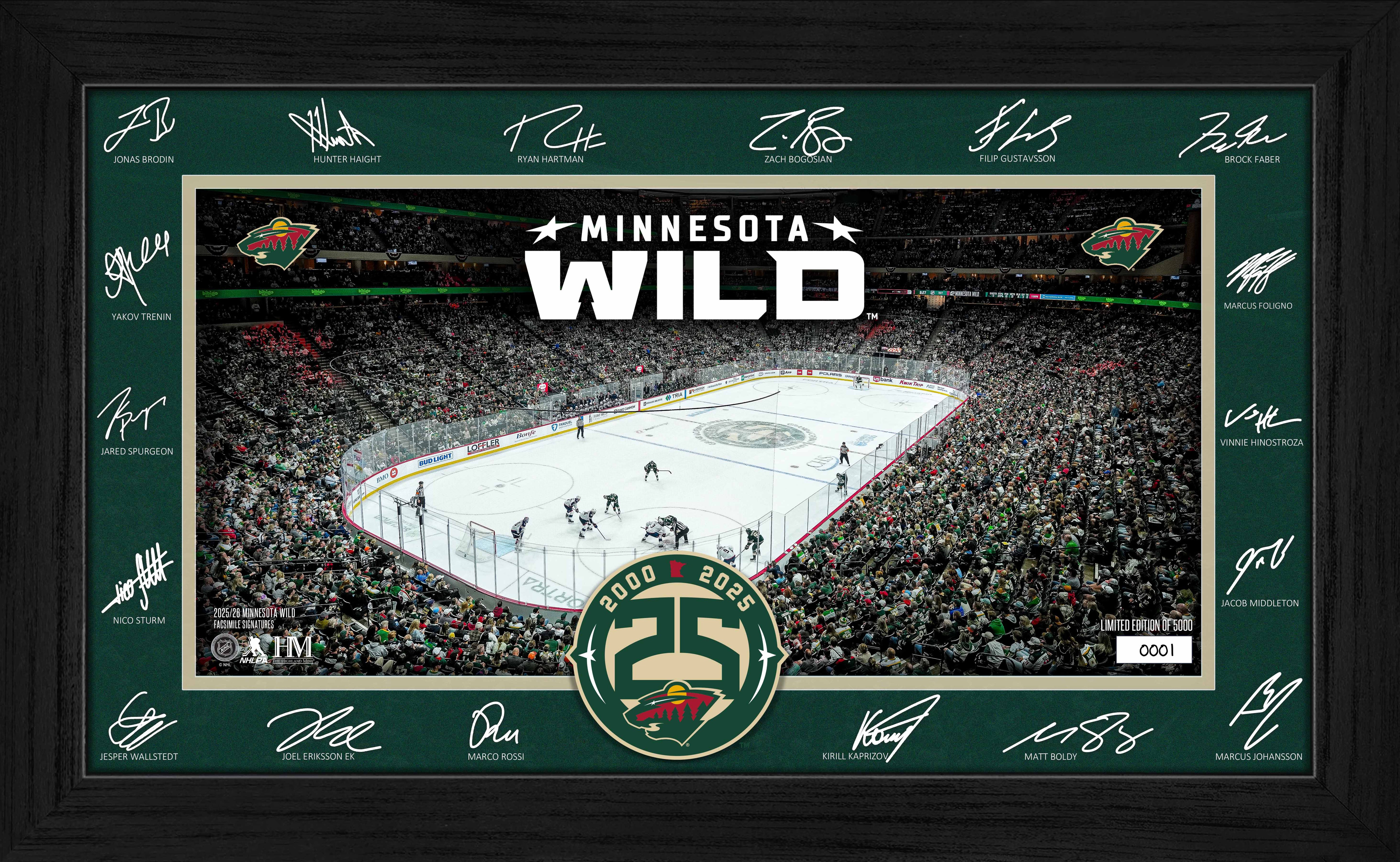 Minnesota Wild 2025 Signature Rink