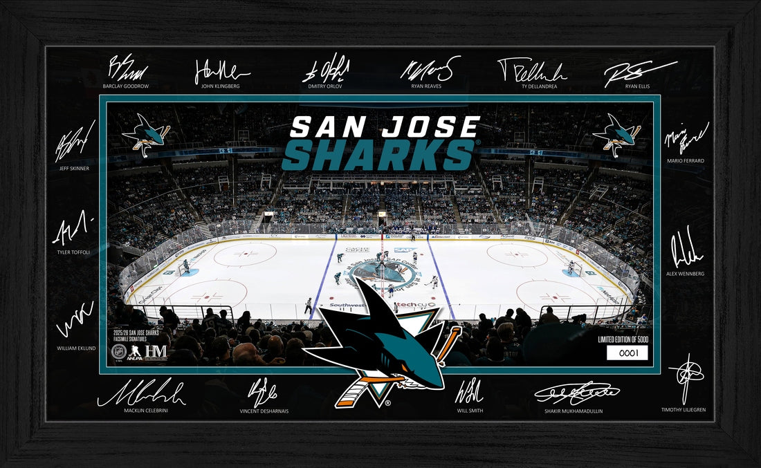 San Jose Sharks 2025 Signature Rink – The Highland Mint