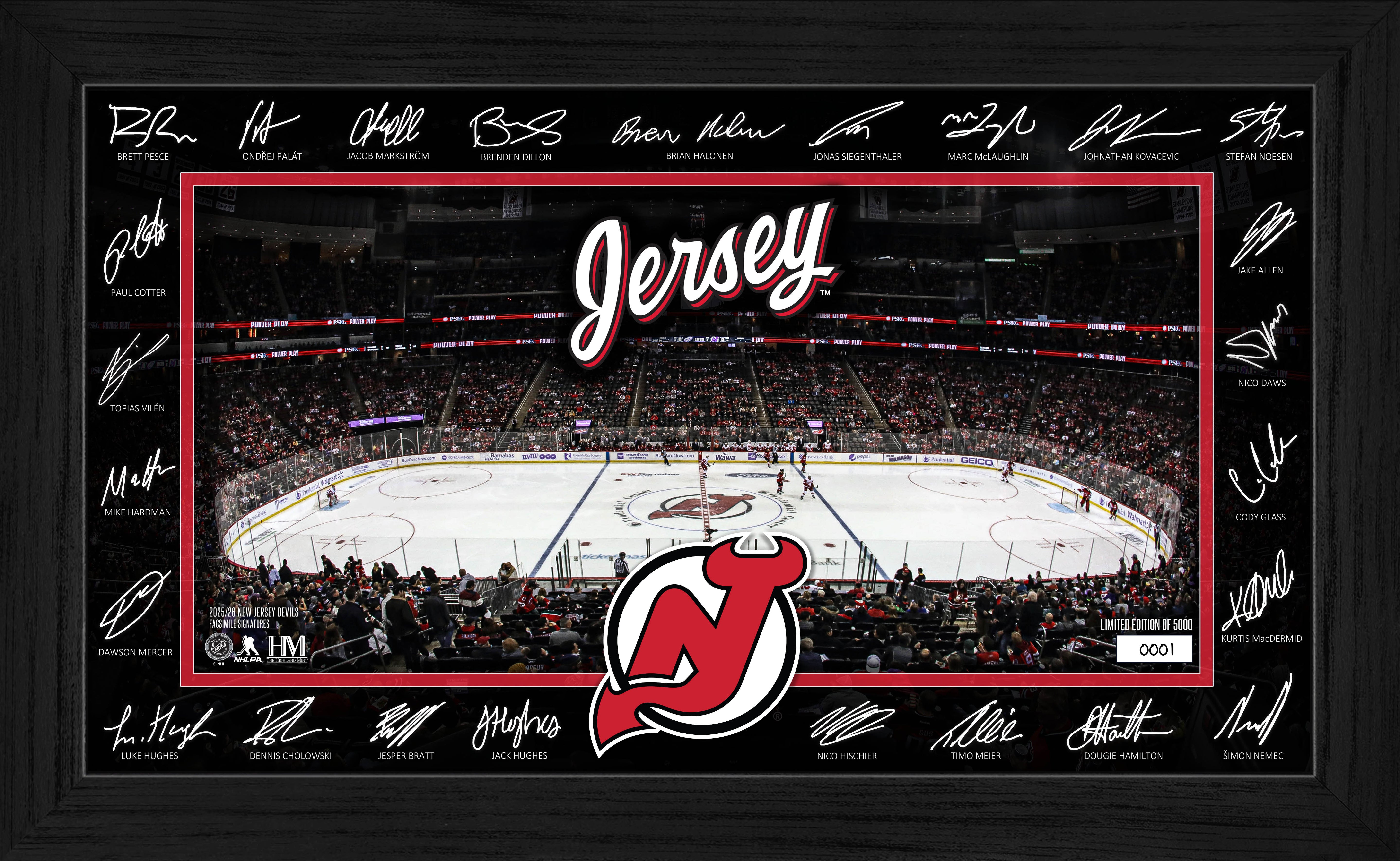 New Jersey Devils 2025 Signature Rink