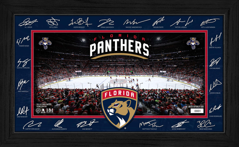 Florida Panthers 2025 Signature Rink