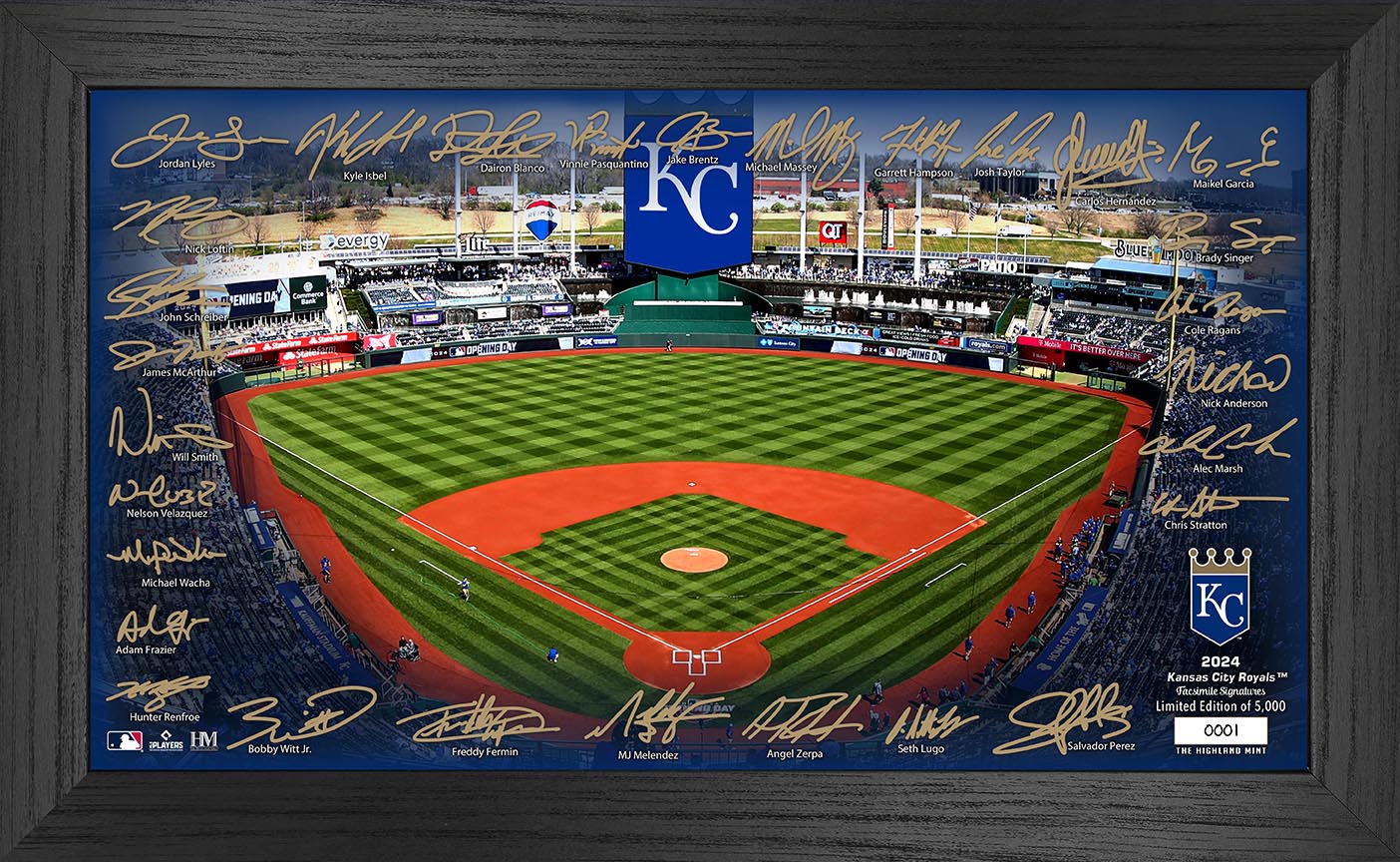 Kansas City Royals 2024 Signature Field