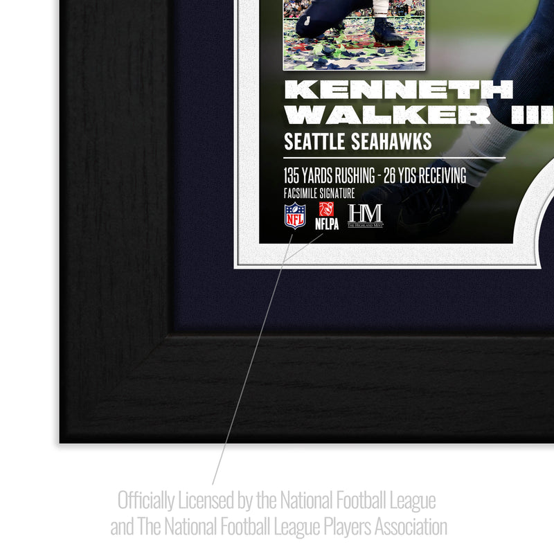 Seattle Seahawks Kenneth Walker Super Bowl LX MVP Bronze Coin Photo Mint