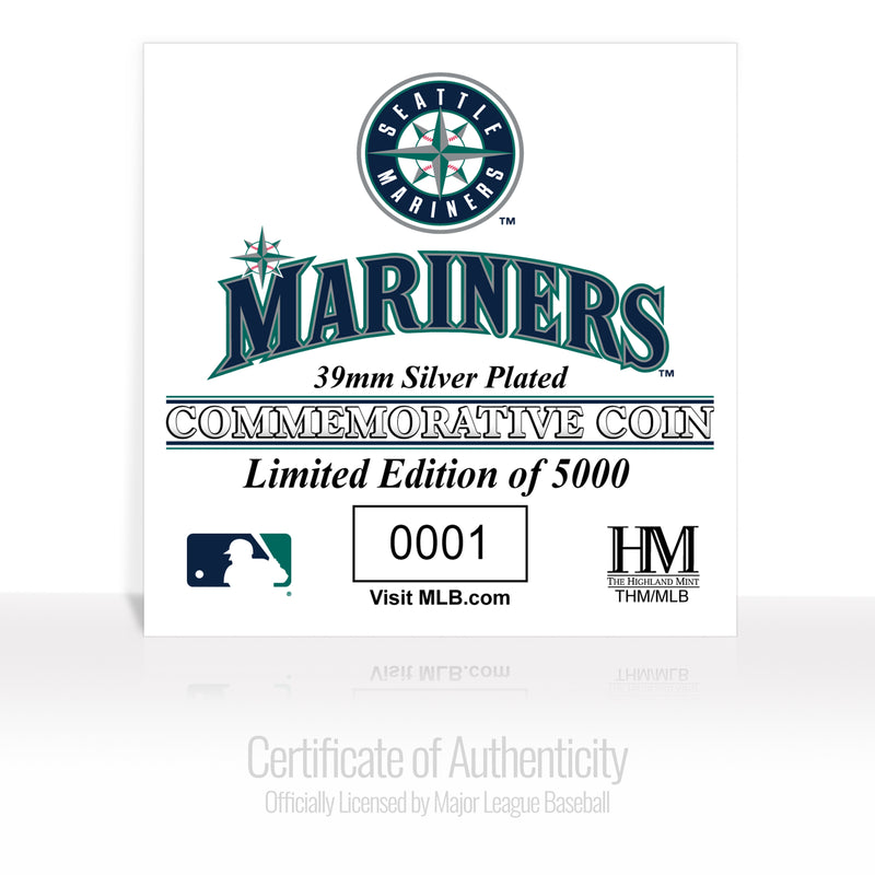 Seattle Mariners Silver Coin