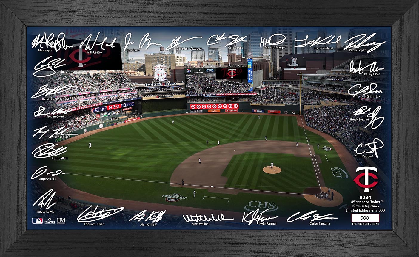 Minnesota Twins 2024 Signature Field