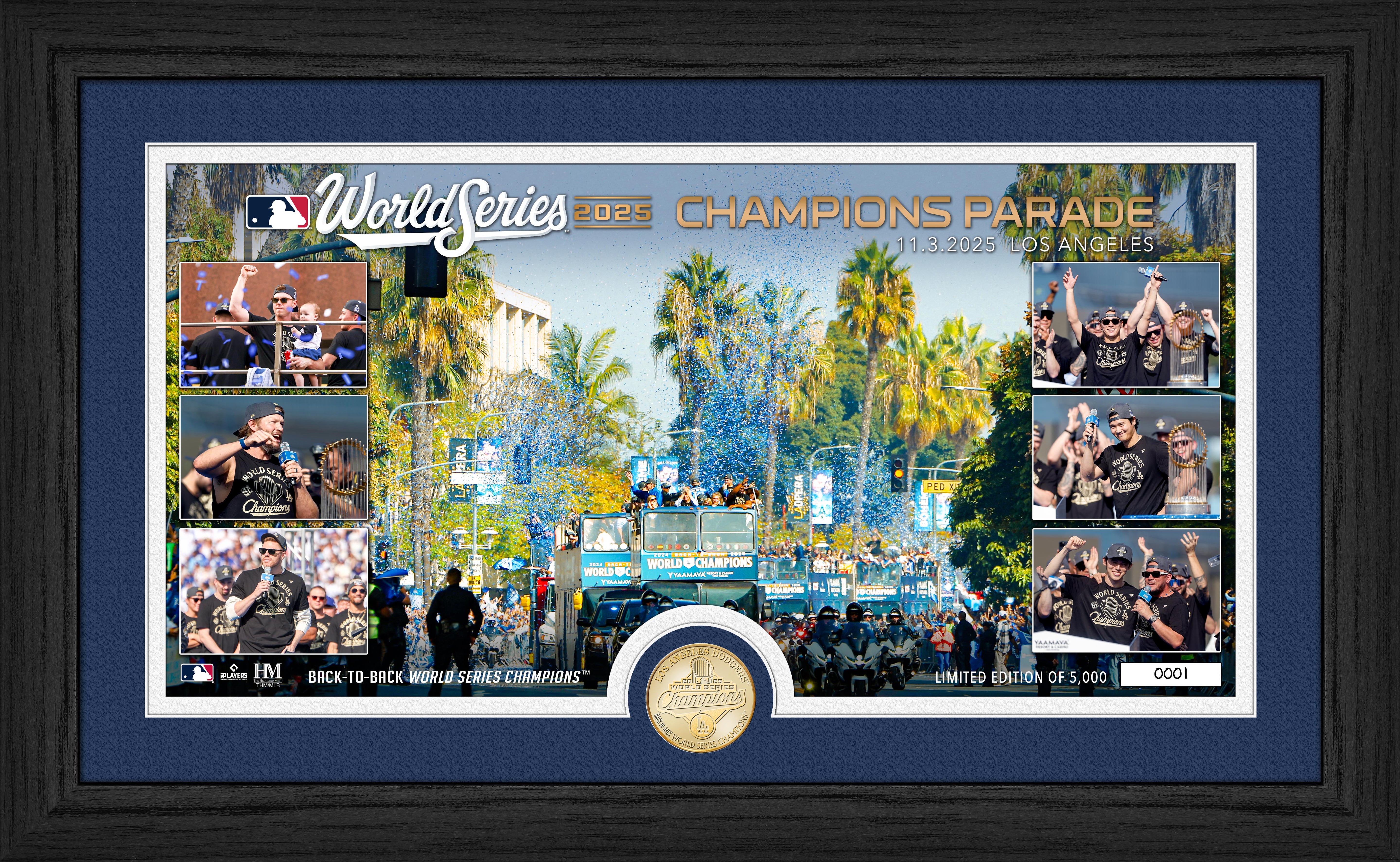 2025 World Series Champions Parade Bronze Coin Photo Mint