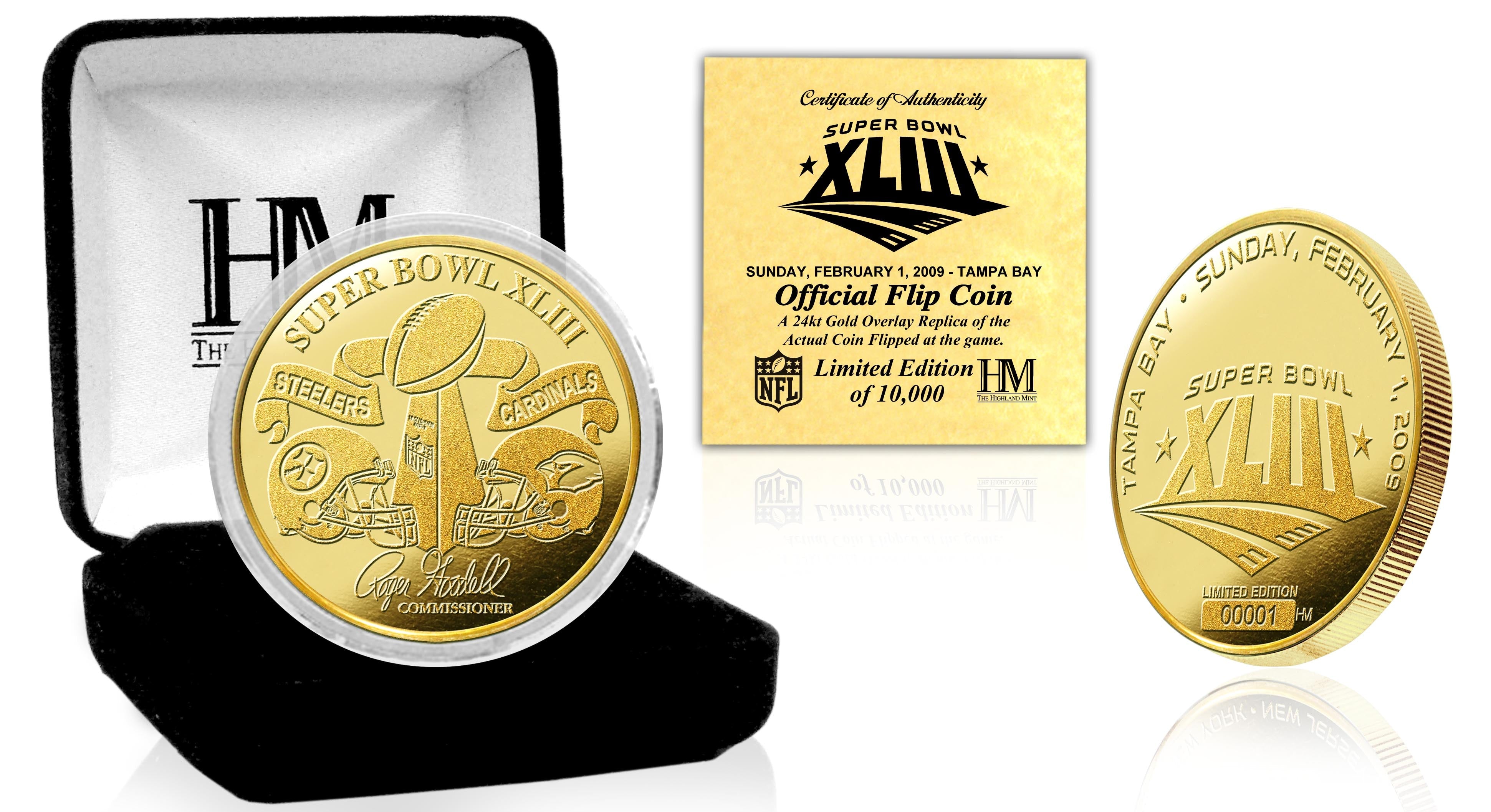 Super Bowl XLIII Flip Coin
