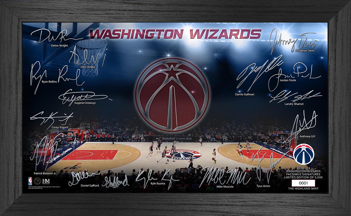 Washington Wizards 2023-24 Signature Court