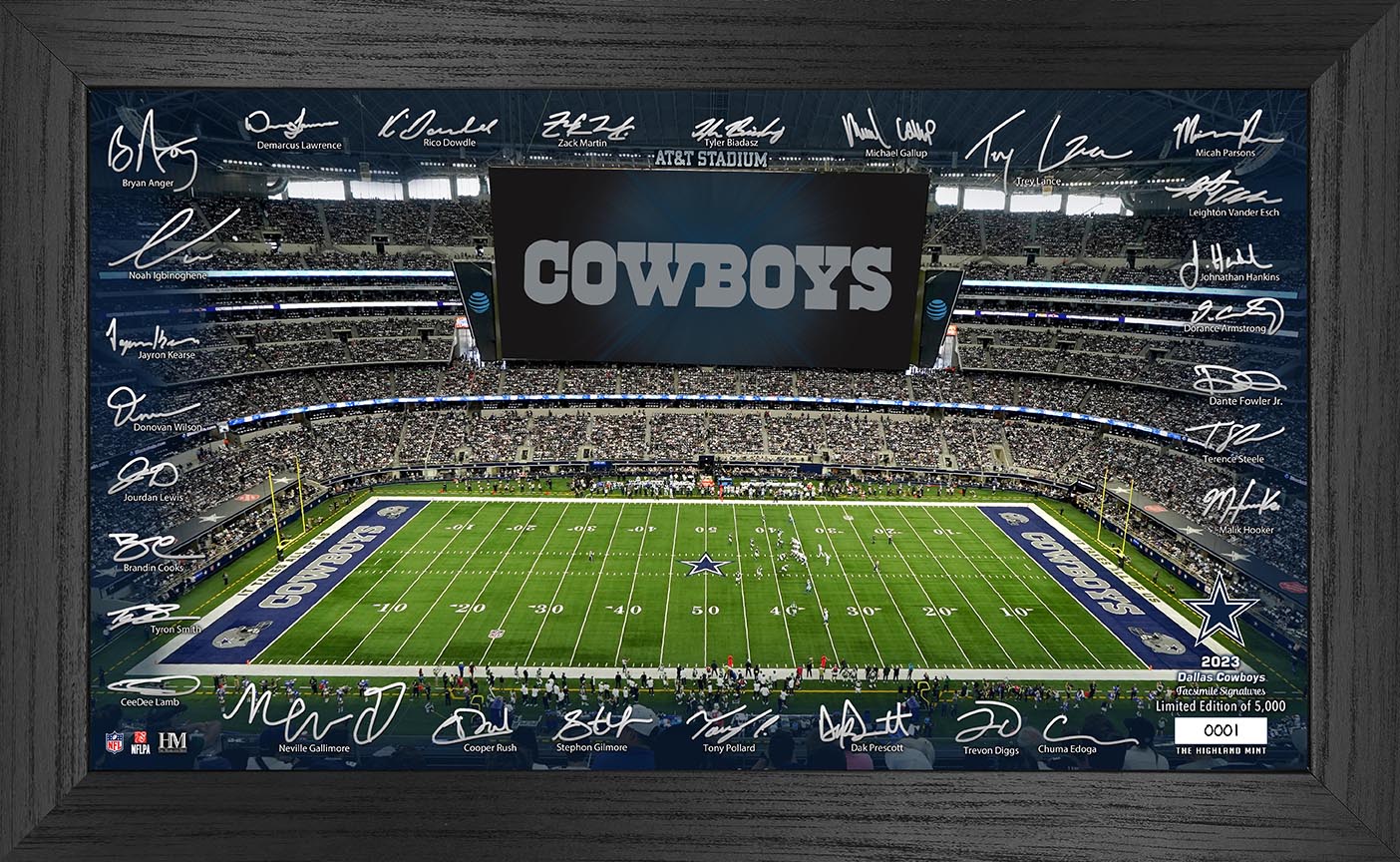 Dallas Cowboys 2023 NFL Signature Gridiron