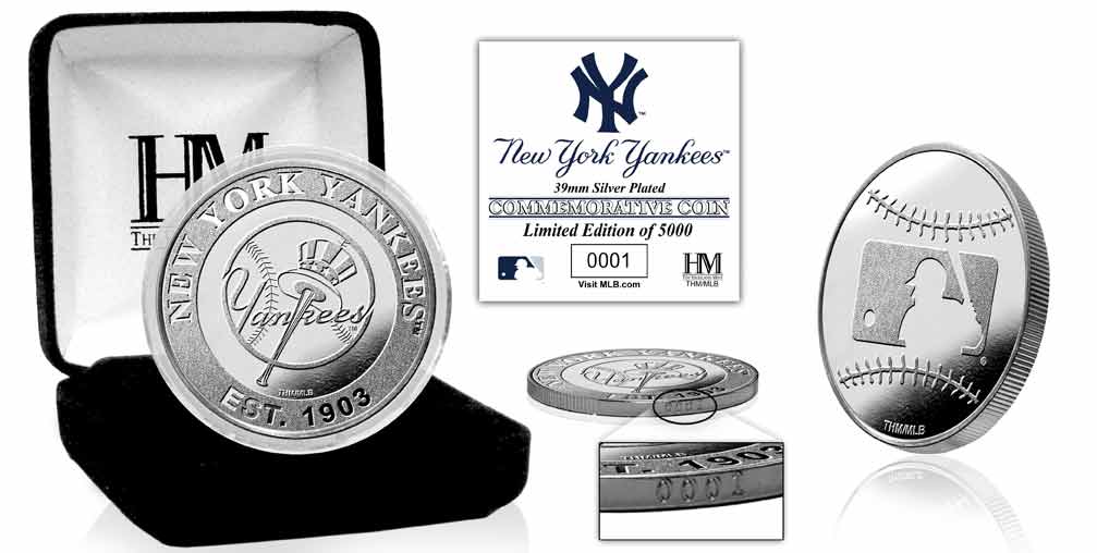 New York Yankees Silver Coin