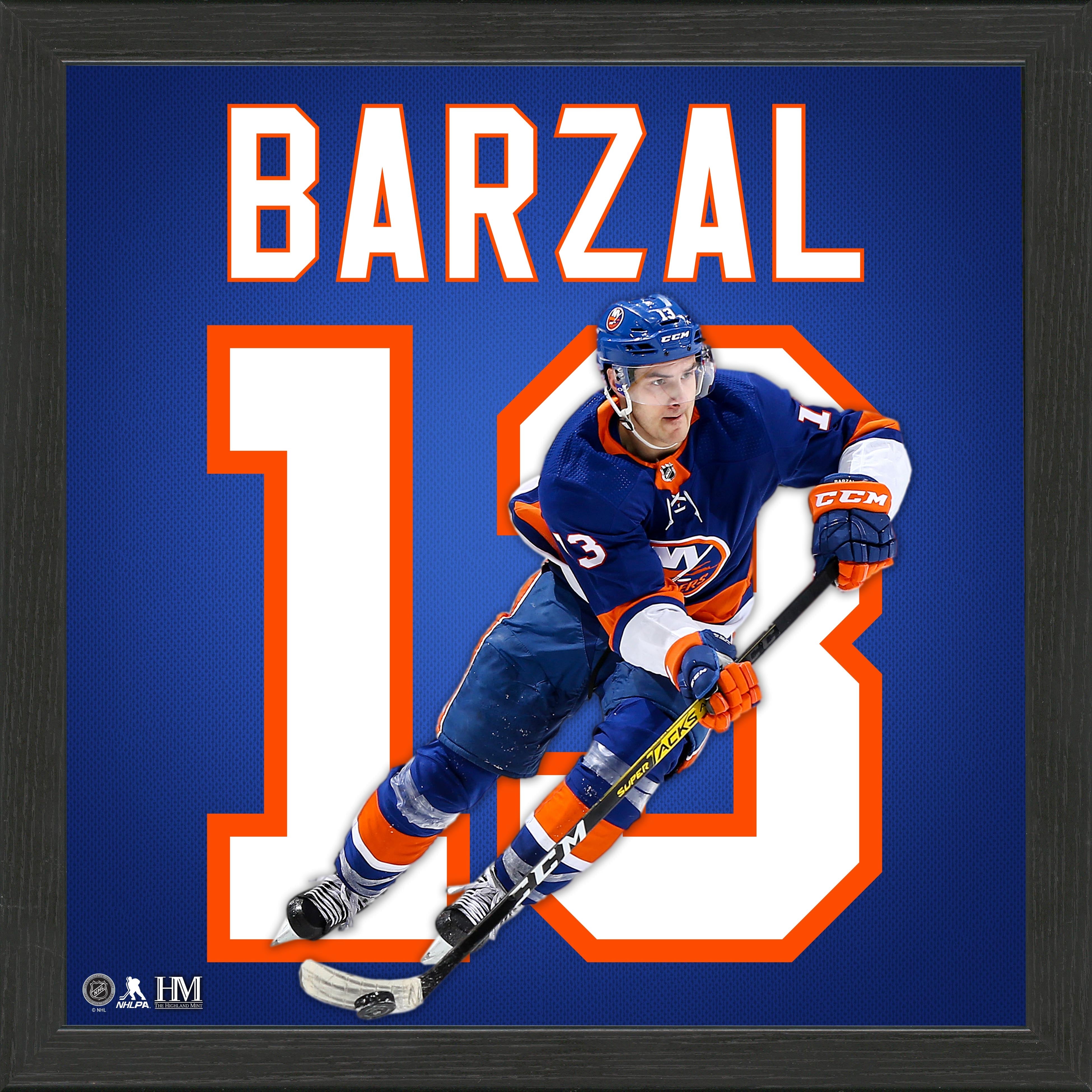 Mathew Barzal Impact Jersey Frame