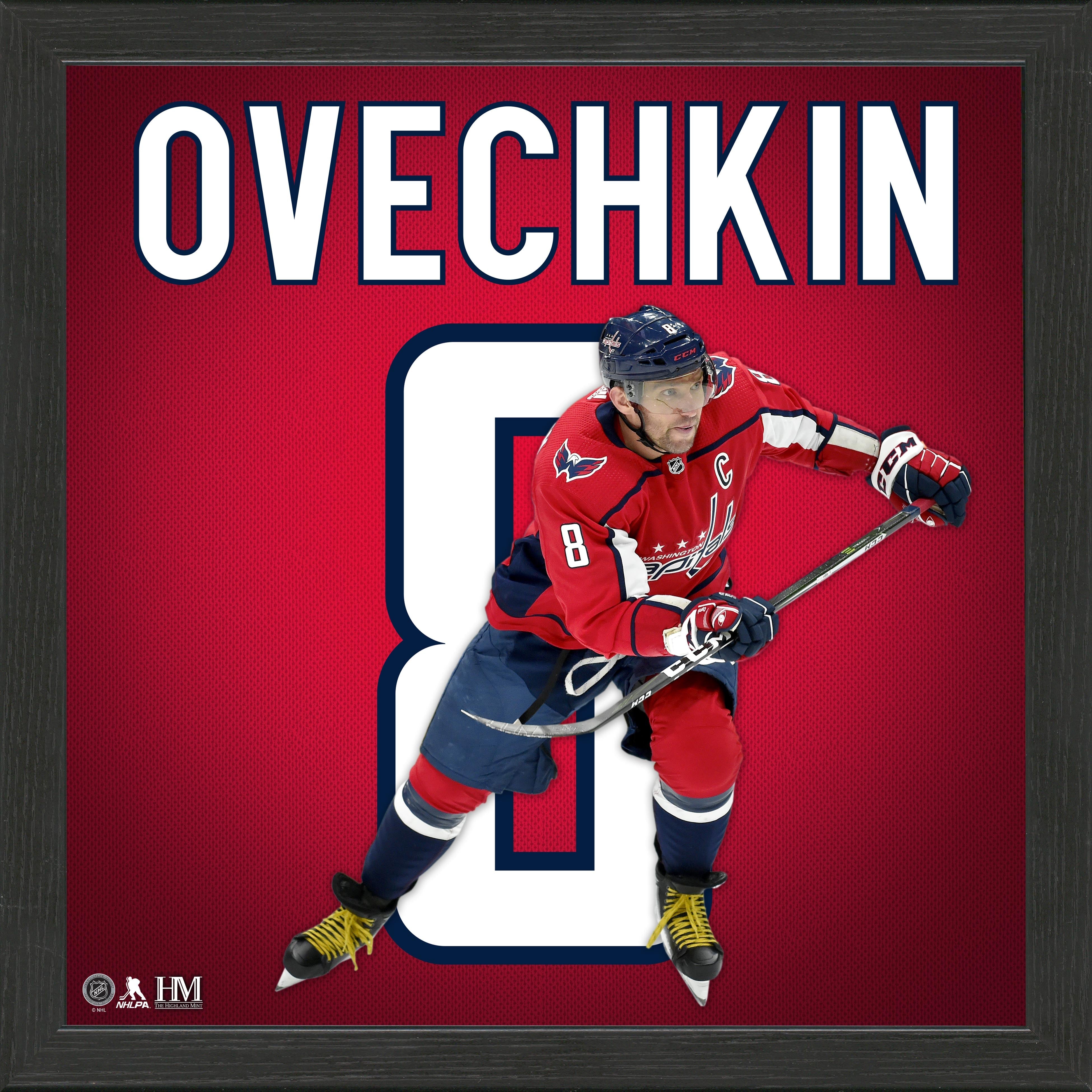 Alex Ovechkin Impact Jersey Frame