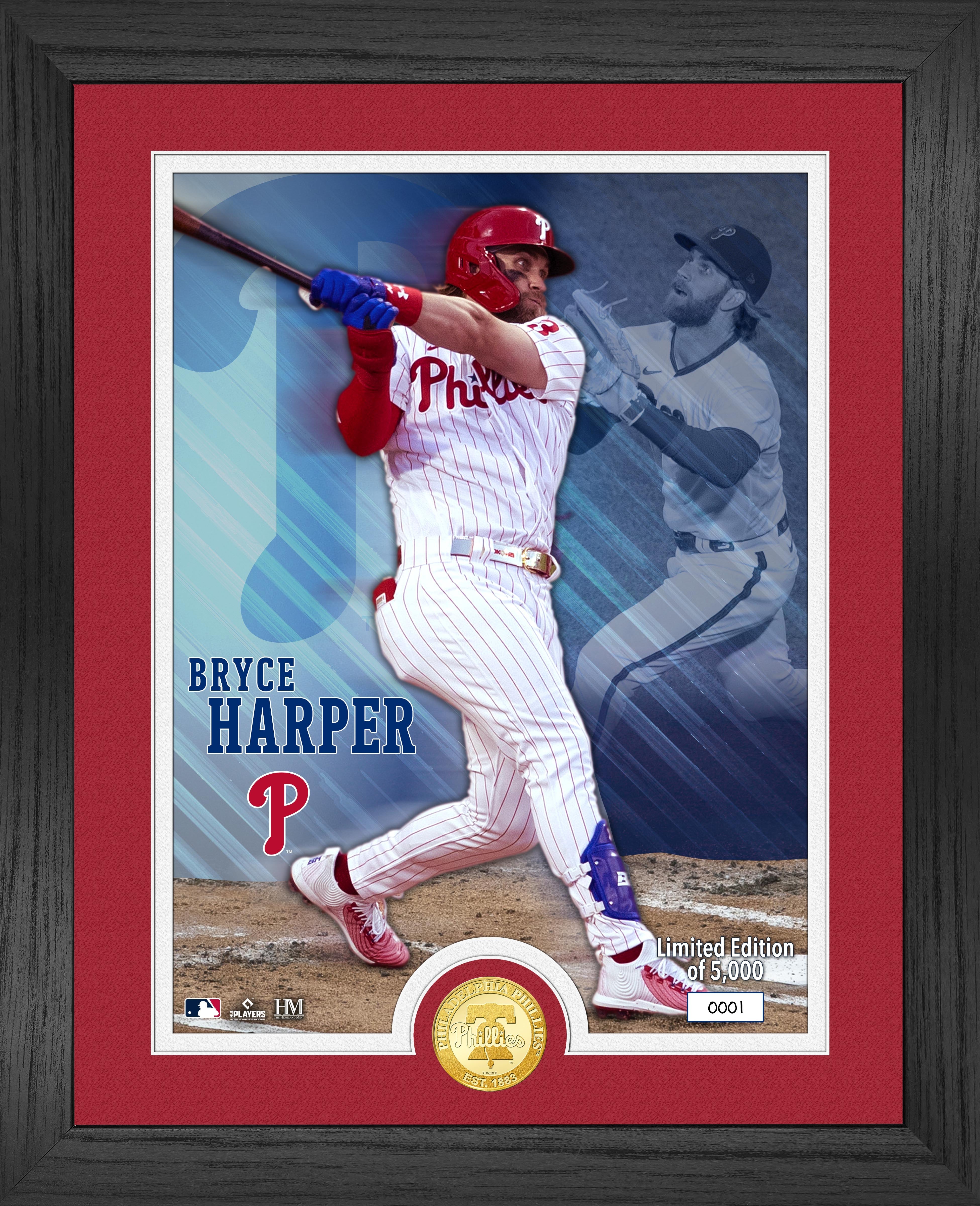Bryce Harper Philadelphia Phillies Bronze Coin Photo Mint