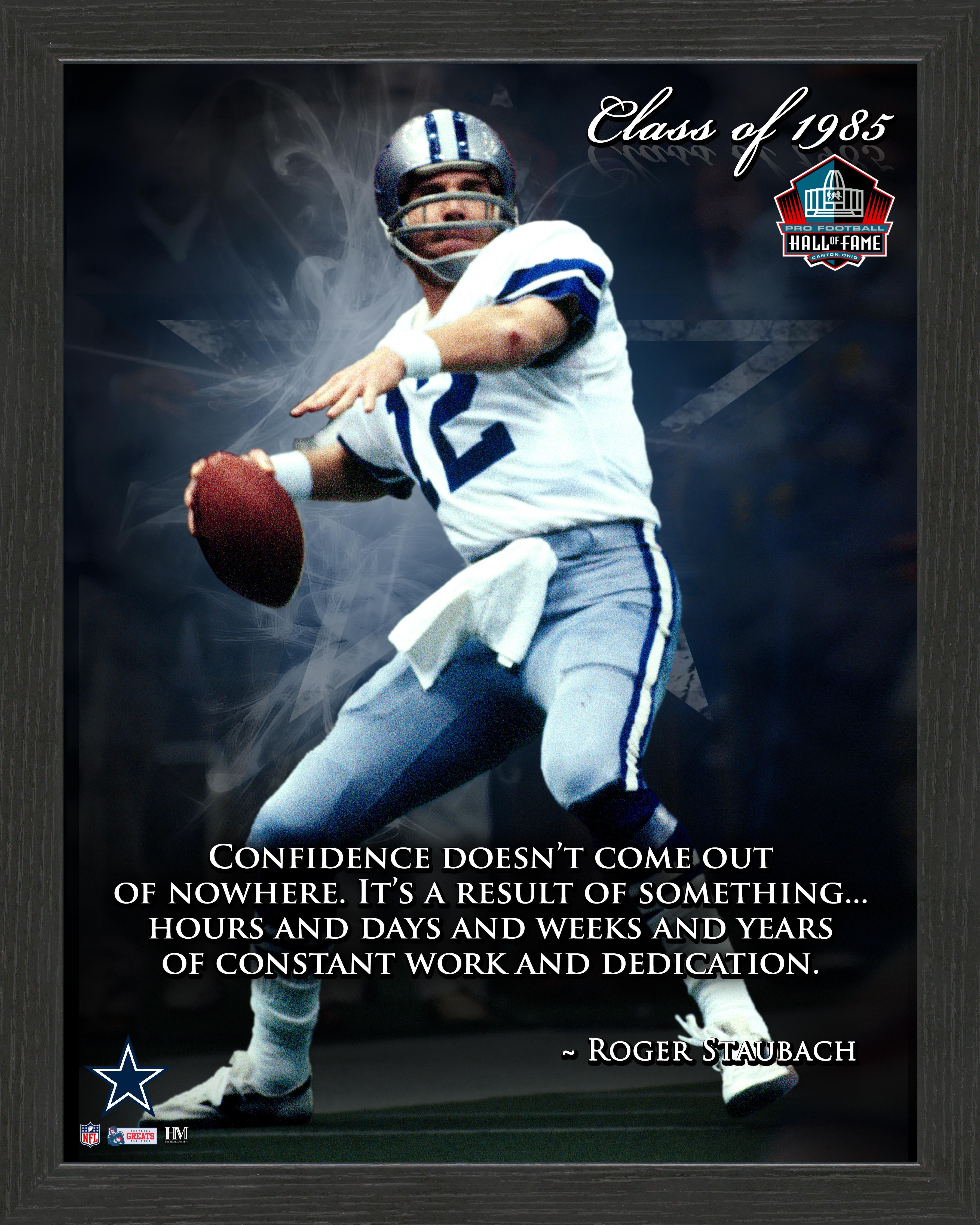 Roger Staubach Inspiration Frame