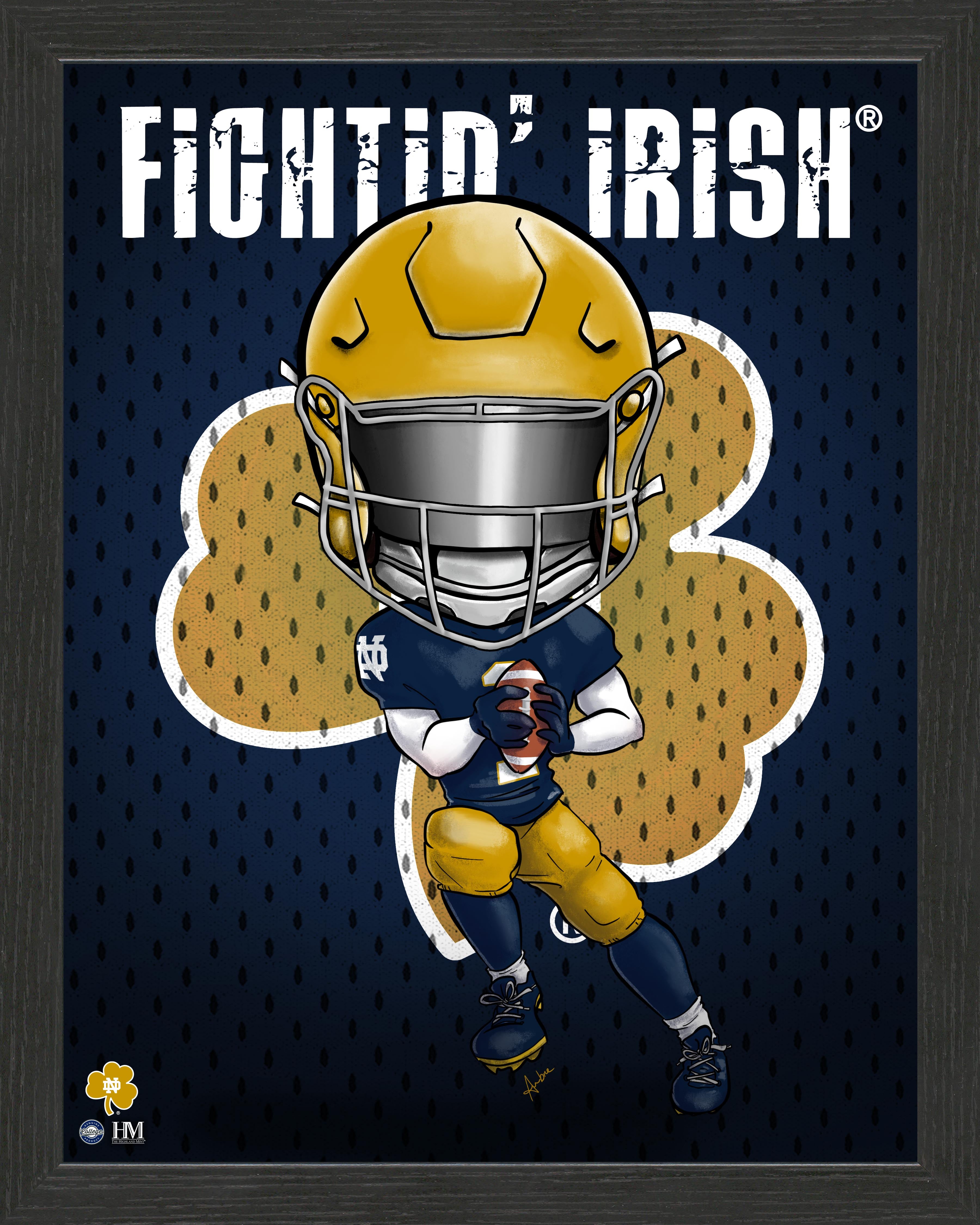 University of Notre Dame Fighting Irish Framed Collegiate Dynamo