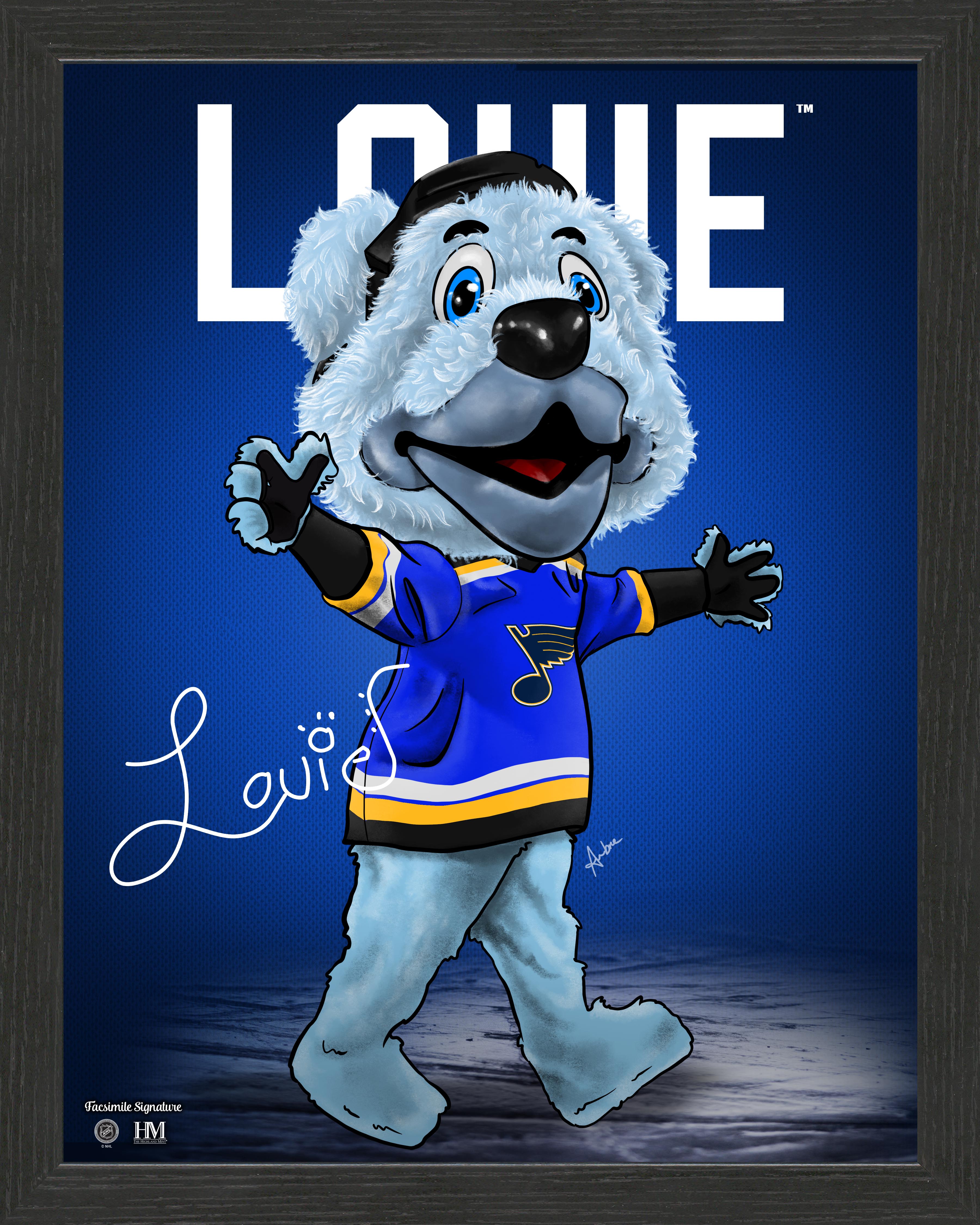 St Louis BluesÃ‚Â Louie Framed Dynamo