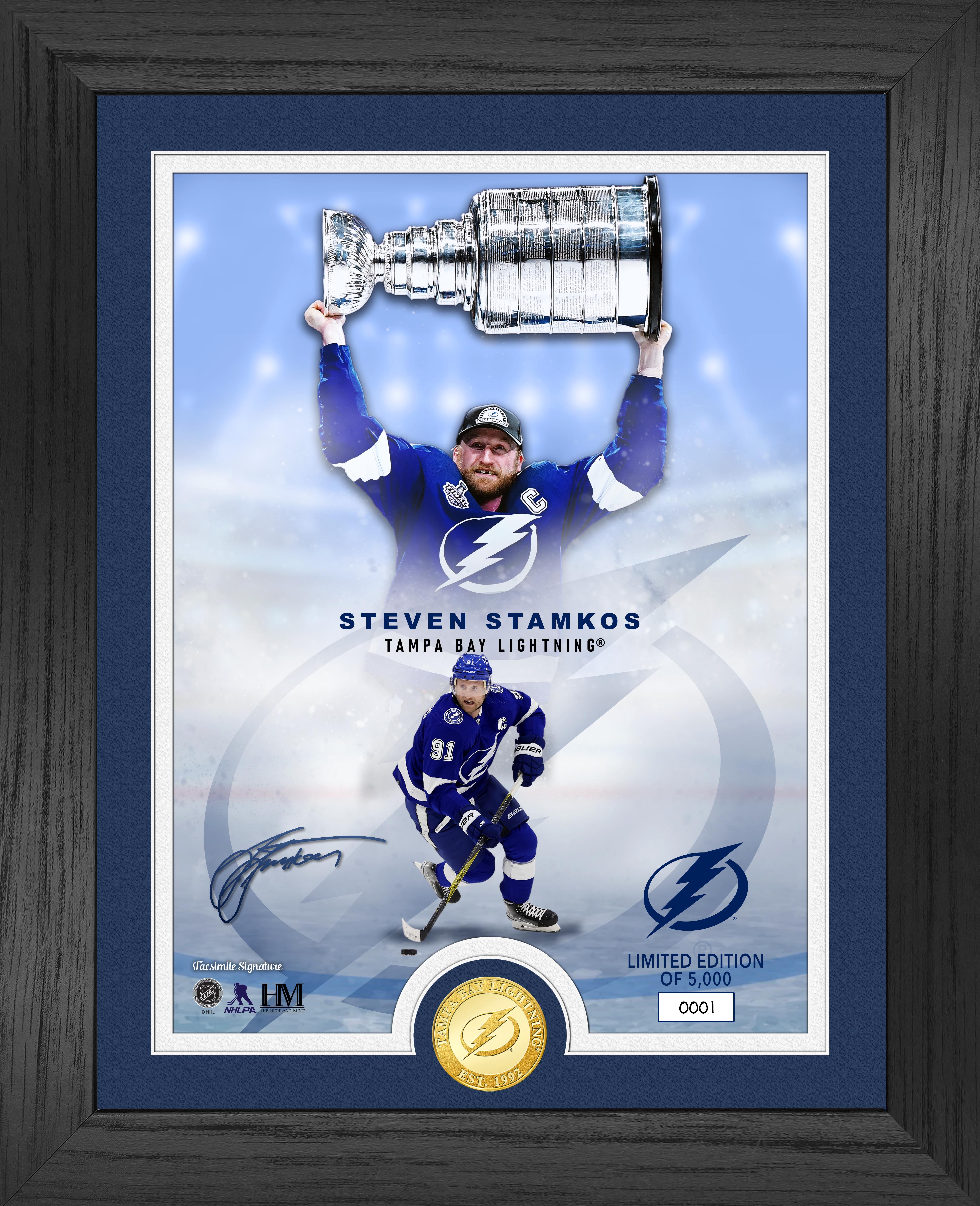 Tampa Bay Lightning Steven Stamkos Legends Silver Coin Photo Mint