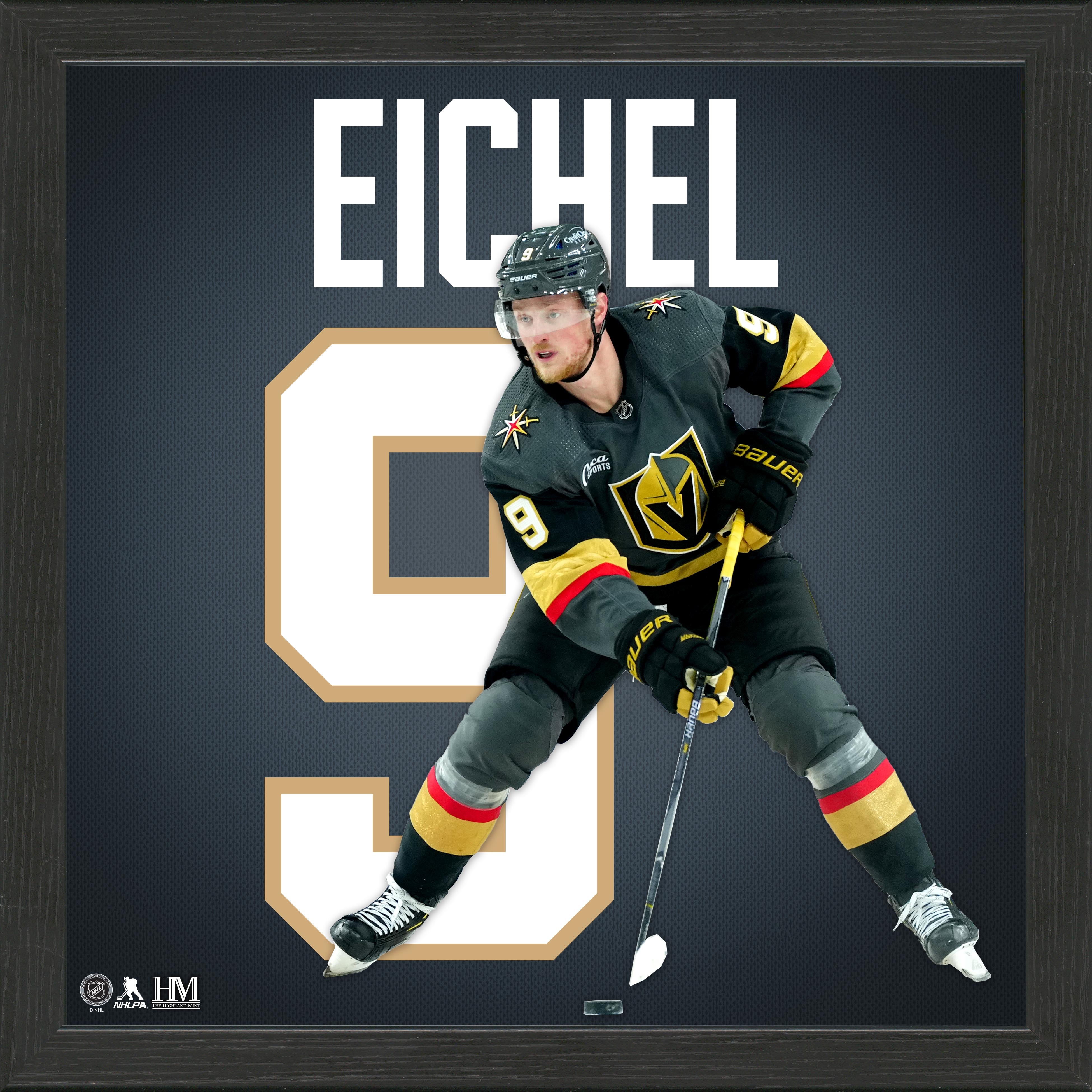 Jack Eichel Vegas Golden Knights IMPACT Jersey Frame