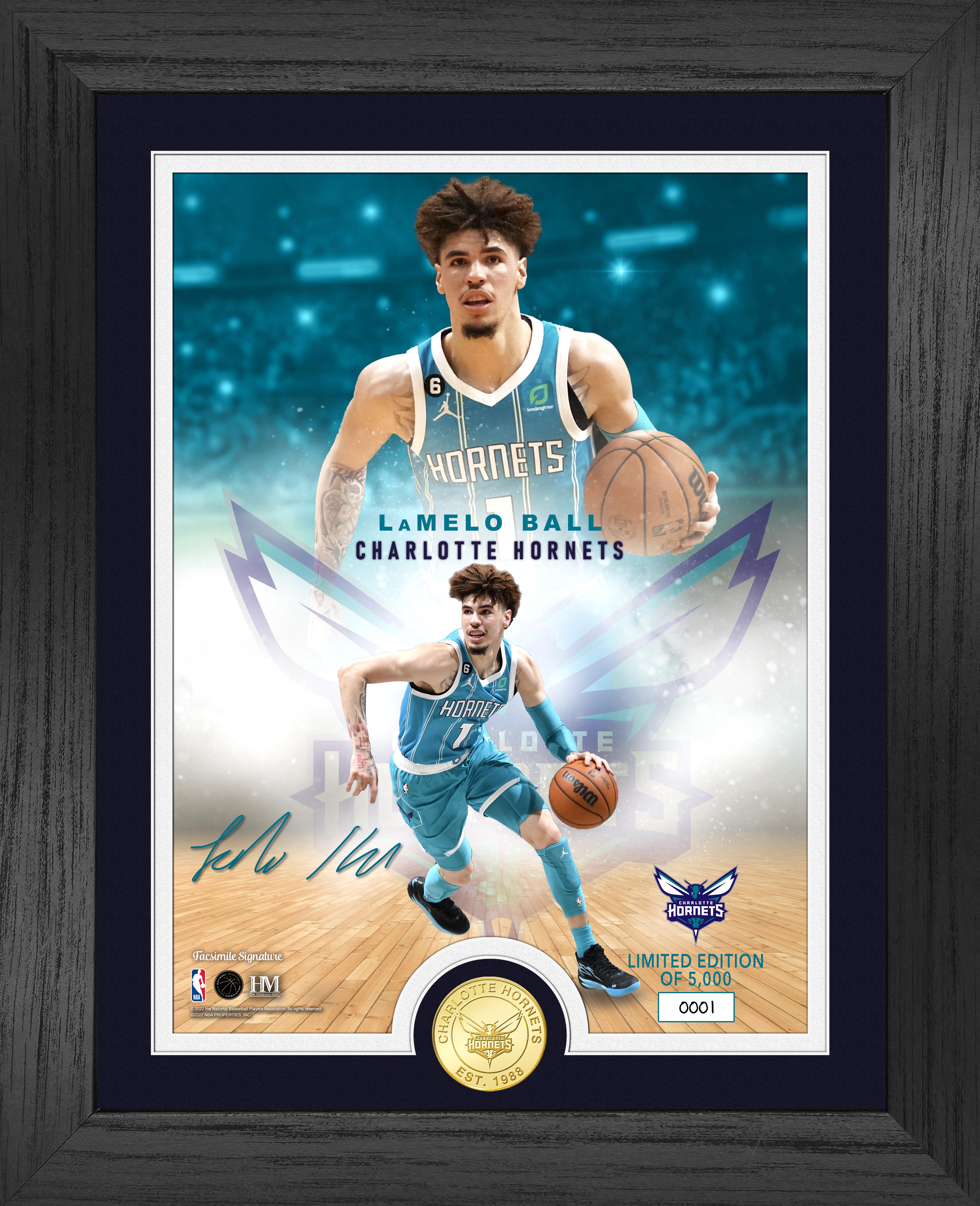 LaMelo Ball Legends Bronze Coin Photo Mint