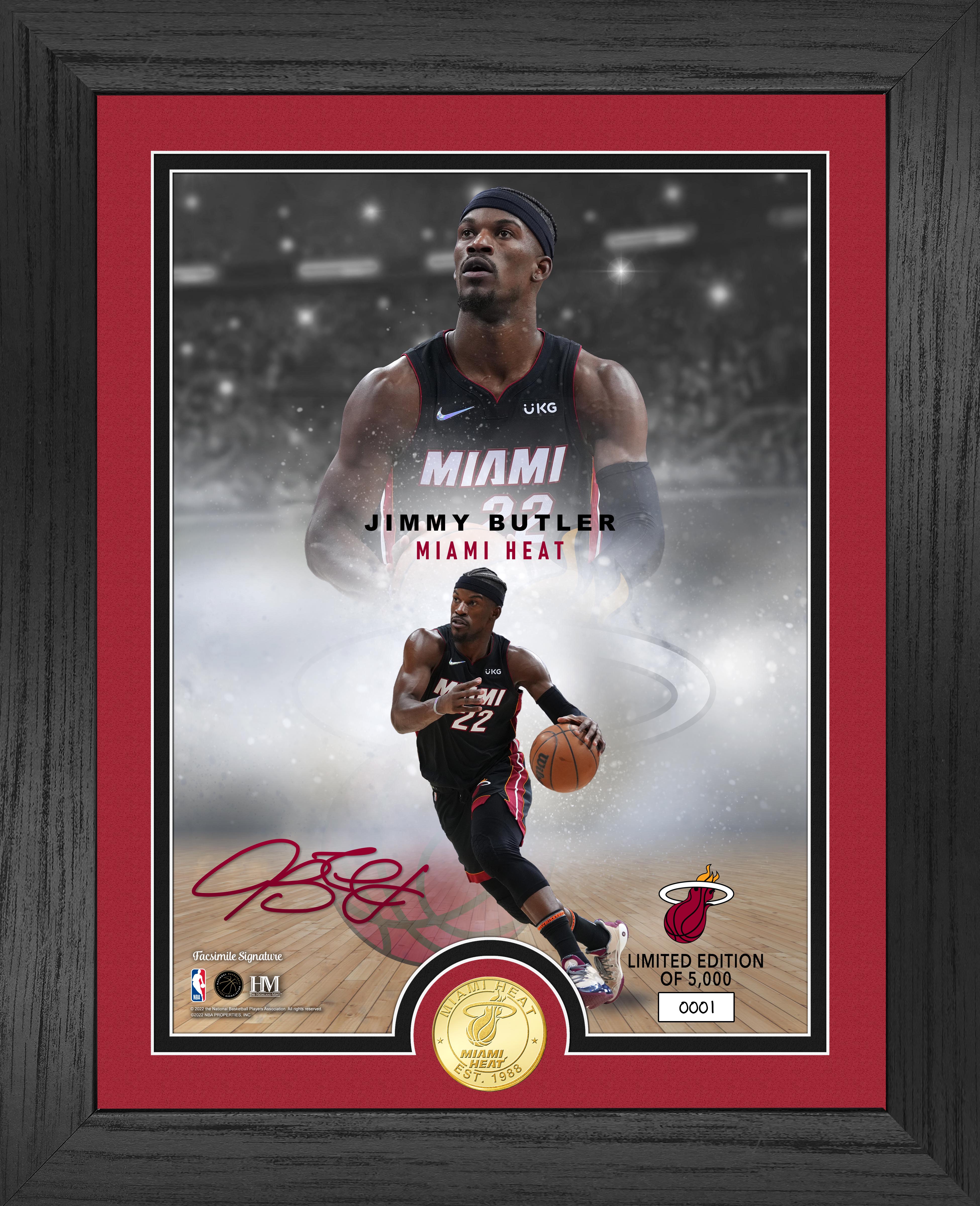 Jimmy Butler Legends Bronze Coin Photo Mint