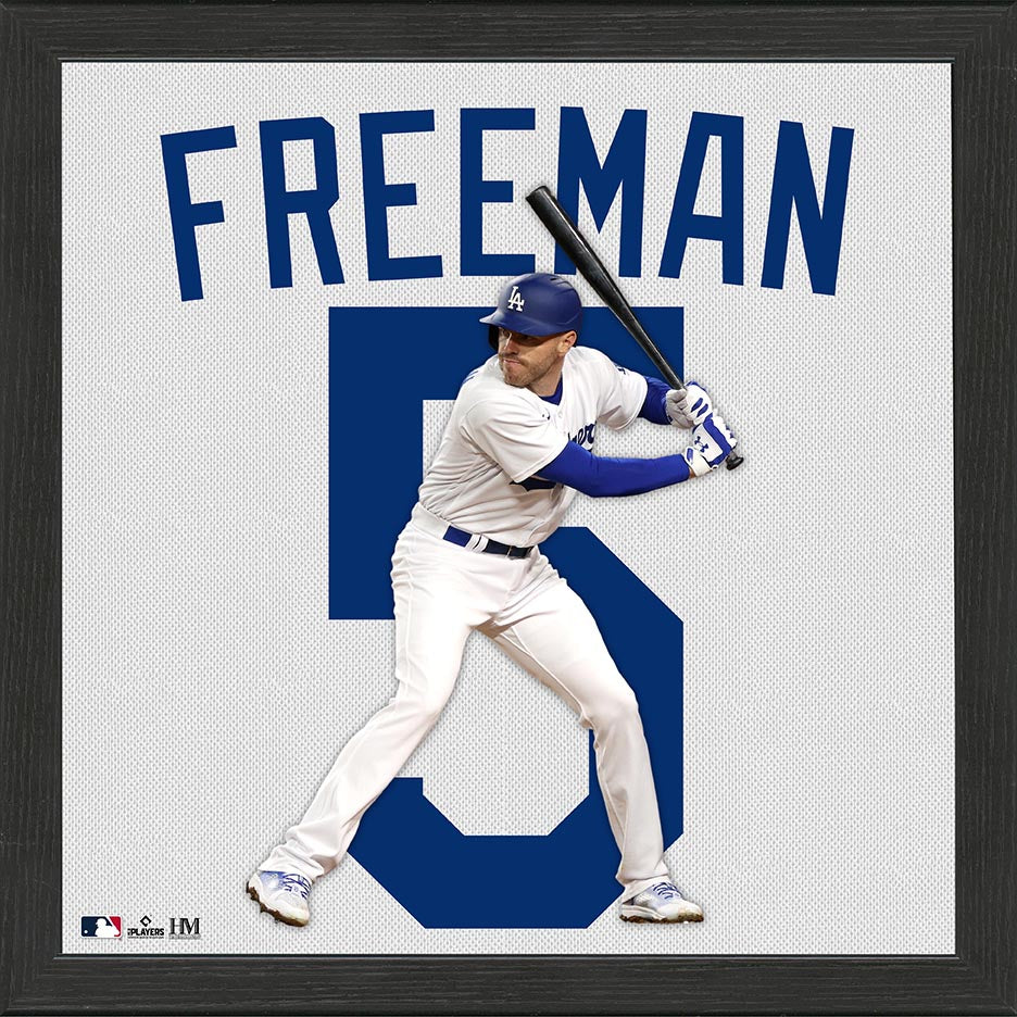 Freddie Freeman Los Angeles Dodgers IMPACT Jersey Frame