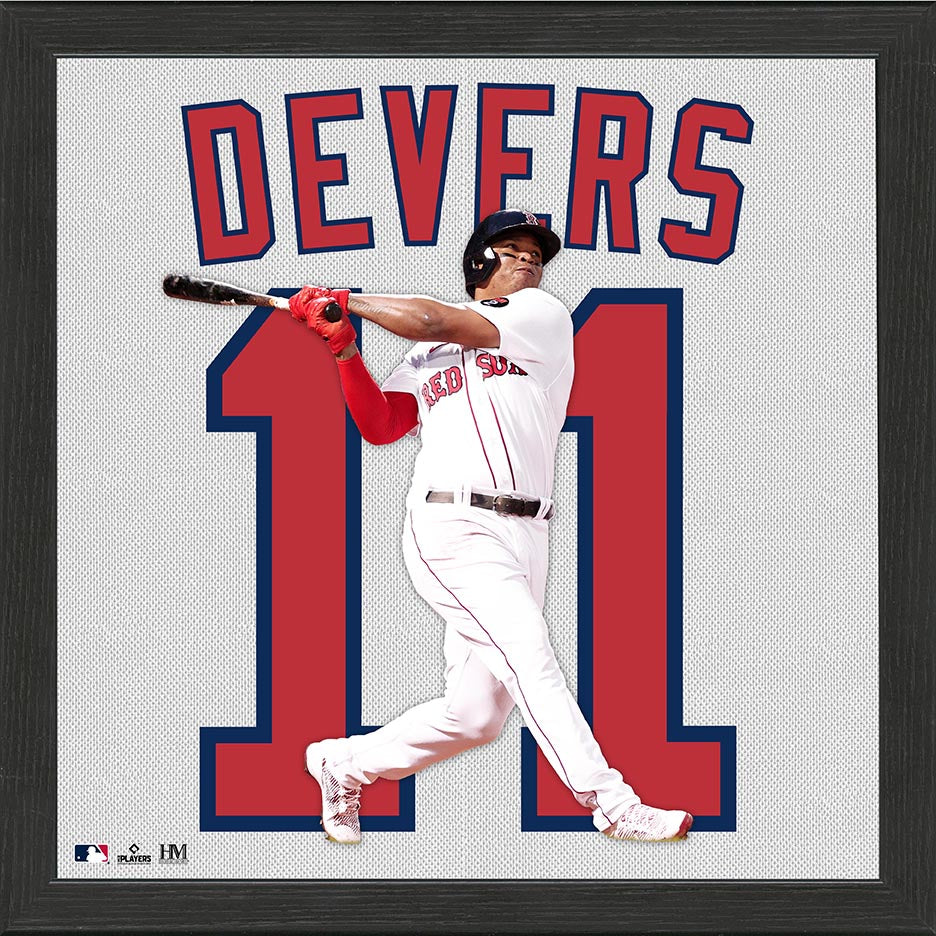 Rafael Devers Boston Red Sox IMPACT Jersey Frame