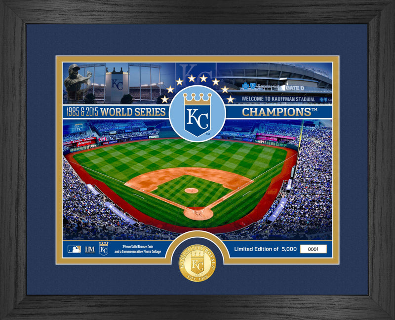 Kansas City Royals Bronze Coin Stadium Photo Mint