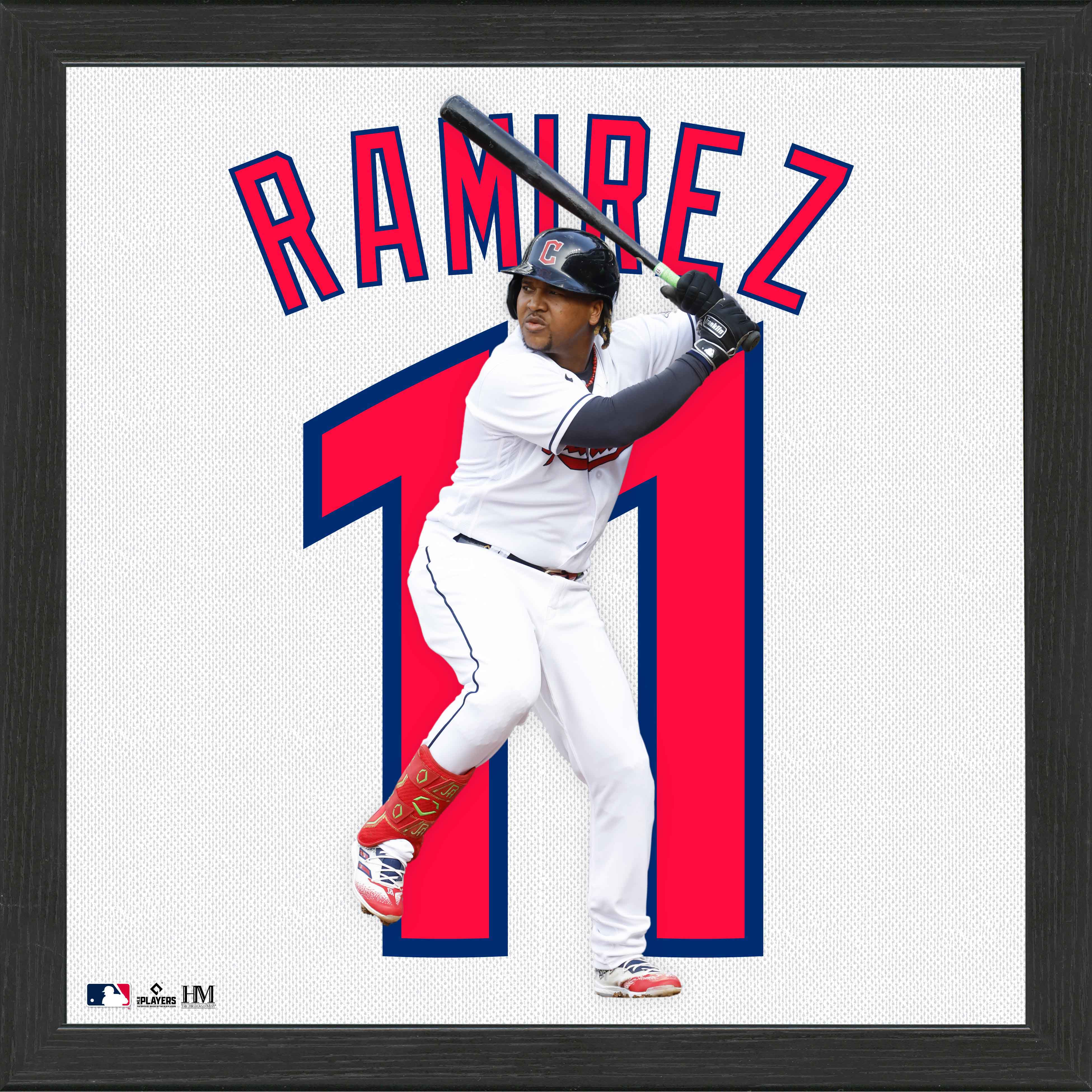 Jose Ramirez Cleveland Guardians Jersey IMPACT Frame