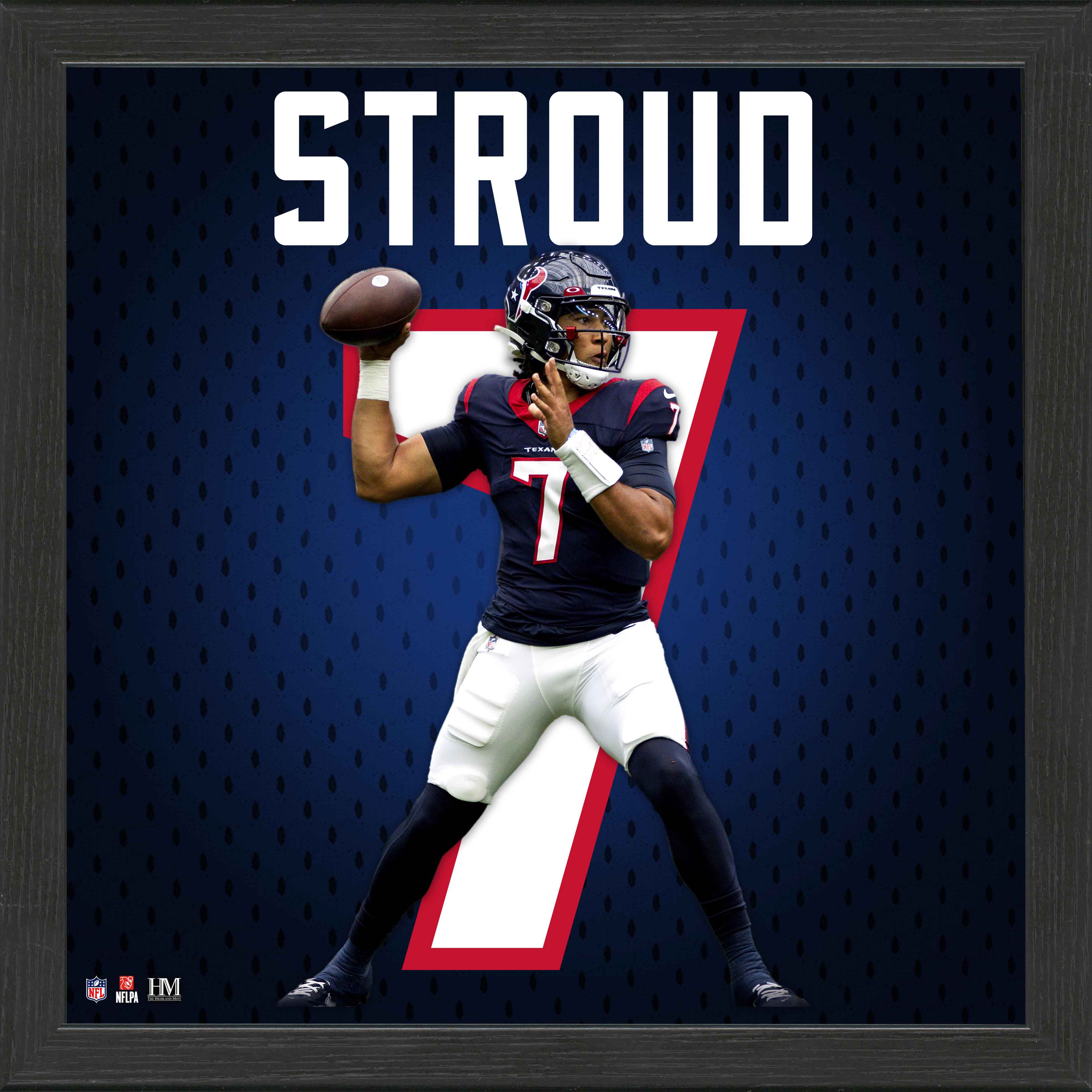 C.J. Stroud NFL Impact Jersey Frame