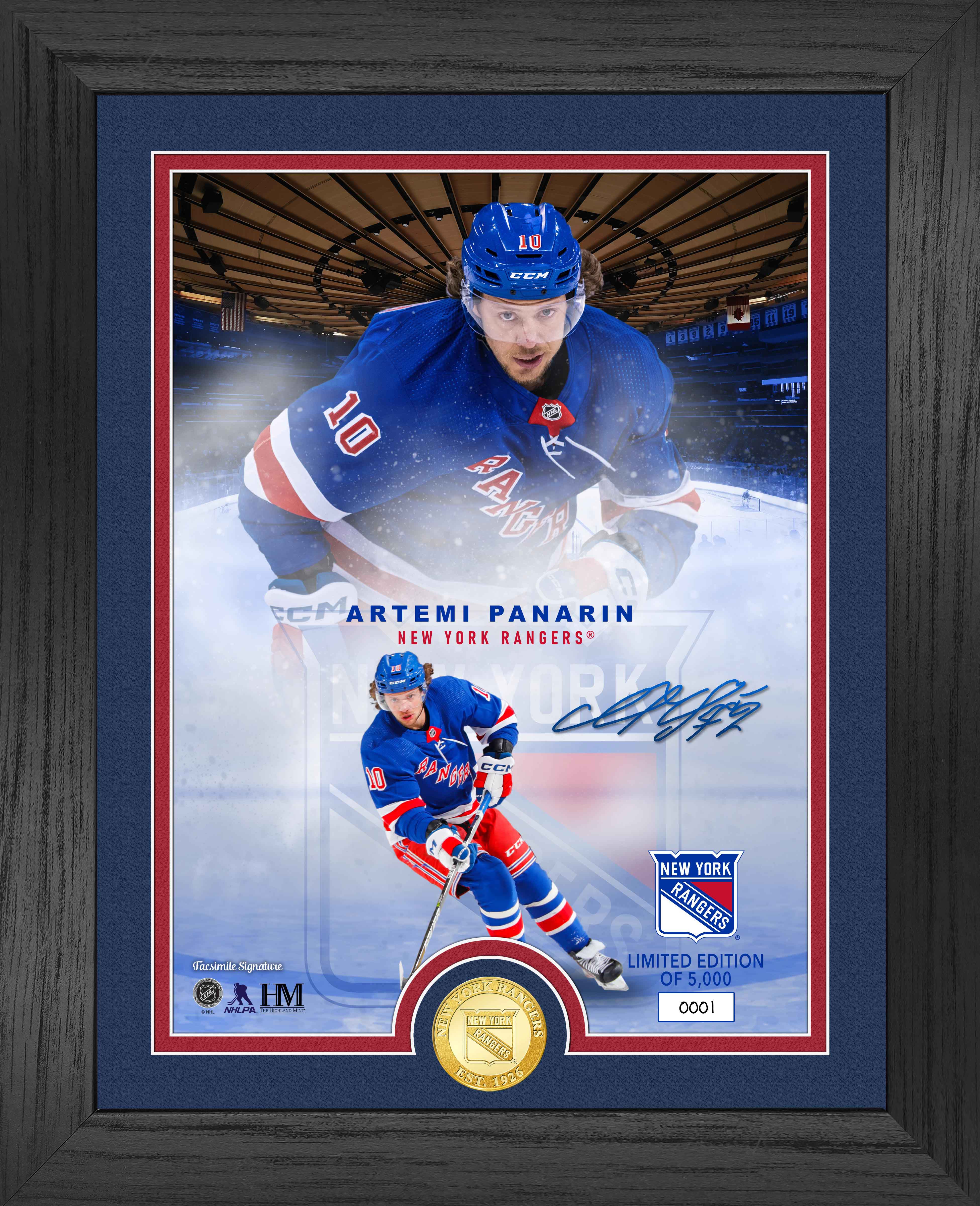 Artemi Panarin Legends Bronze Coin Photo Mint