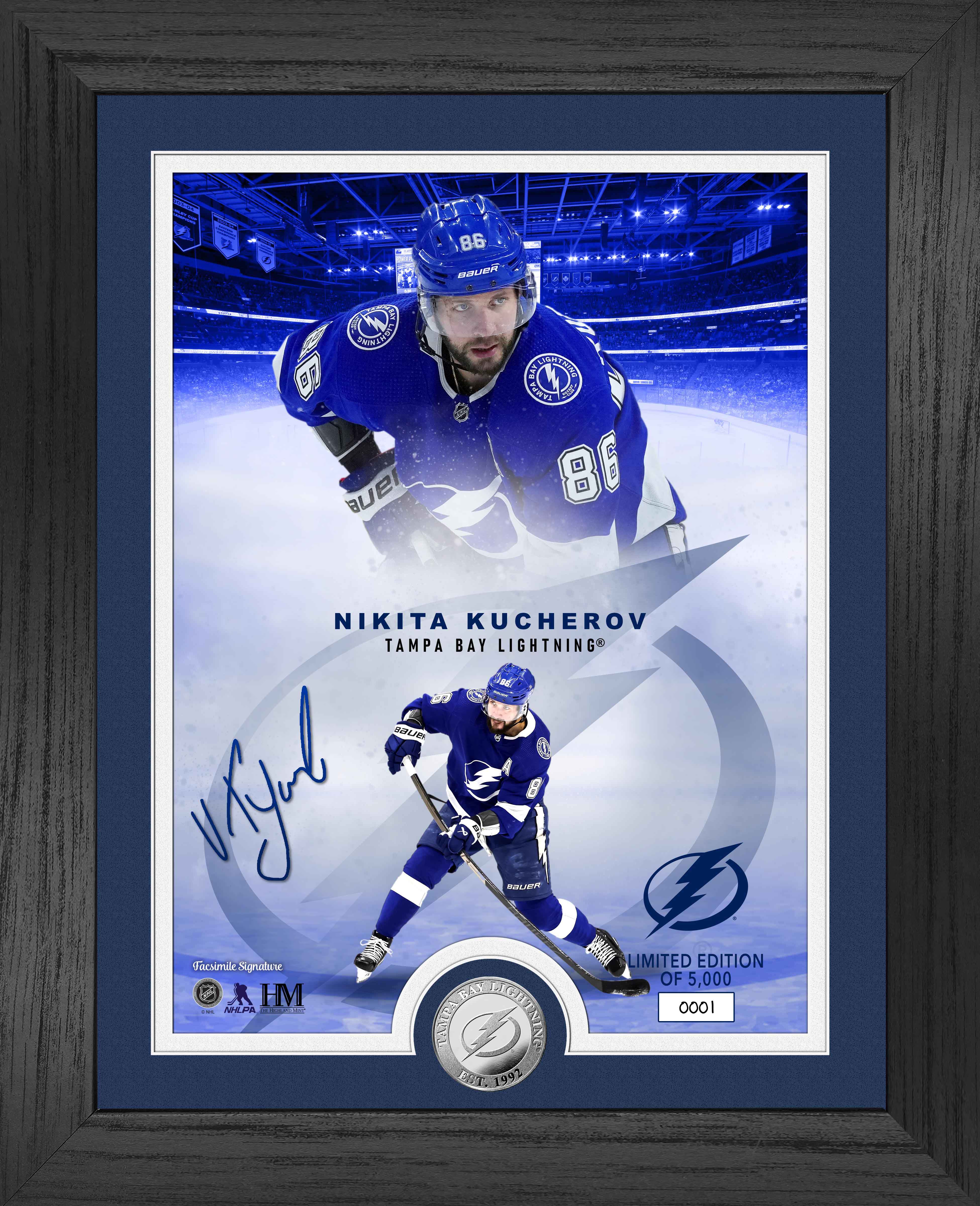 Nikita Kucherov Legends Silver Coin Photo Mint