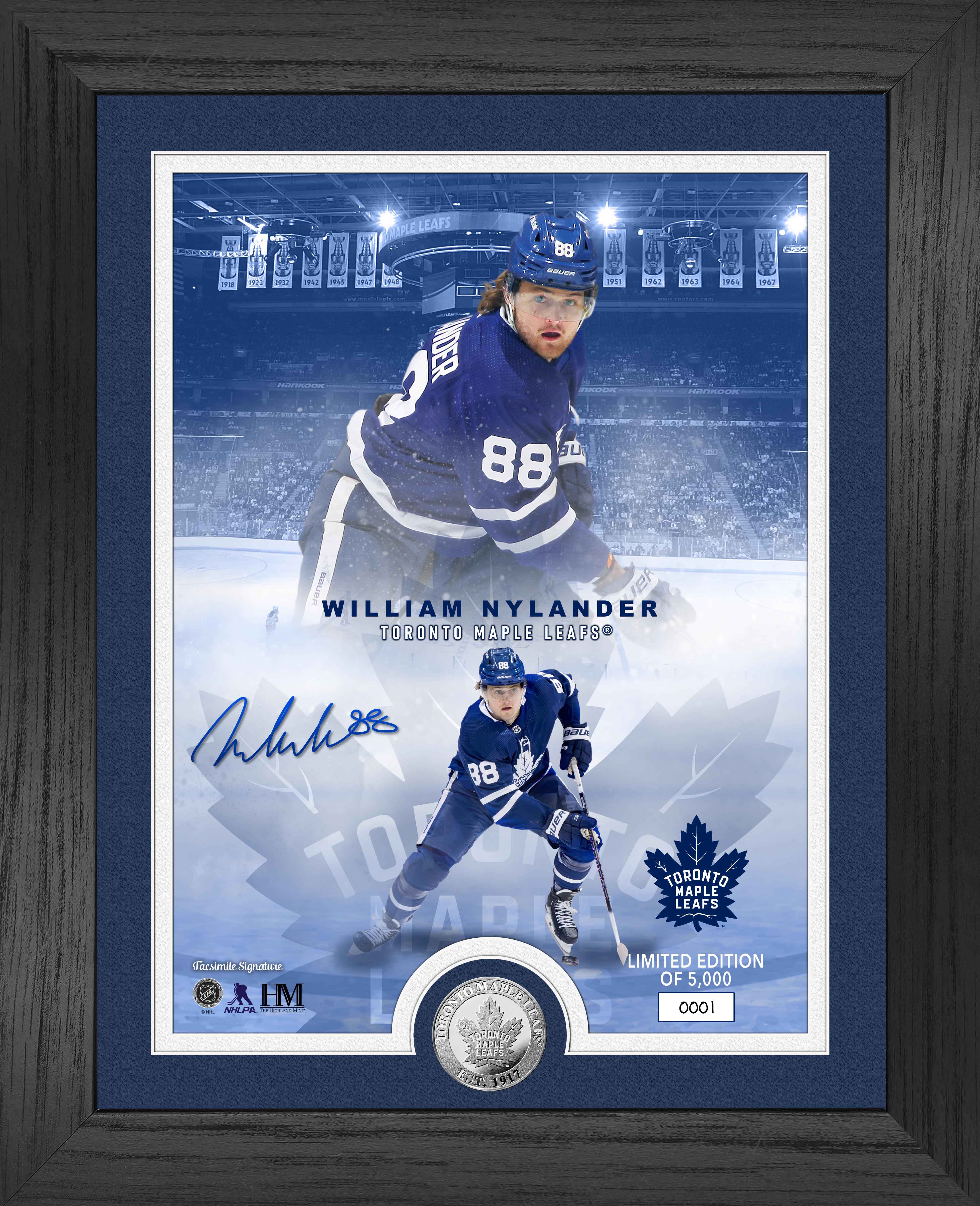 William Nylander Legends Silver Coin Photo Mint