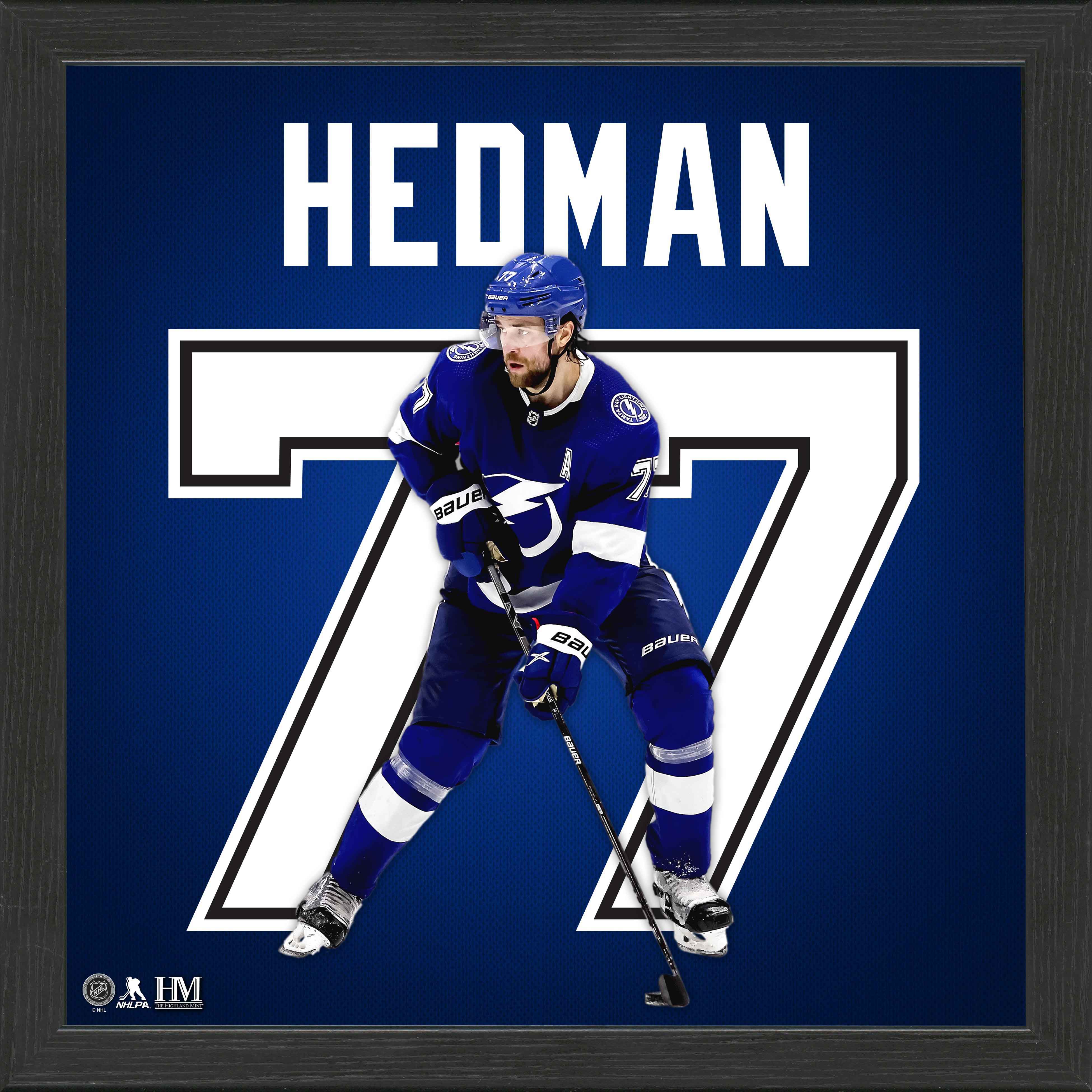 Victor Hedman Impact Jersey Frame