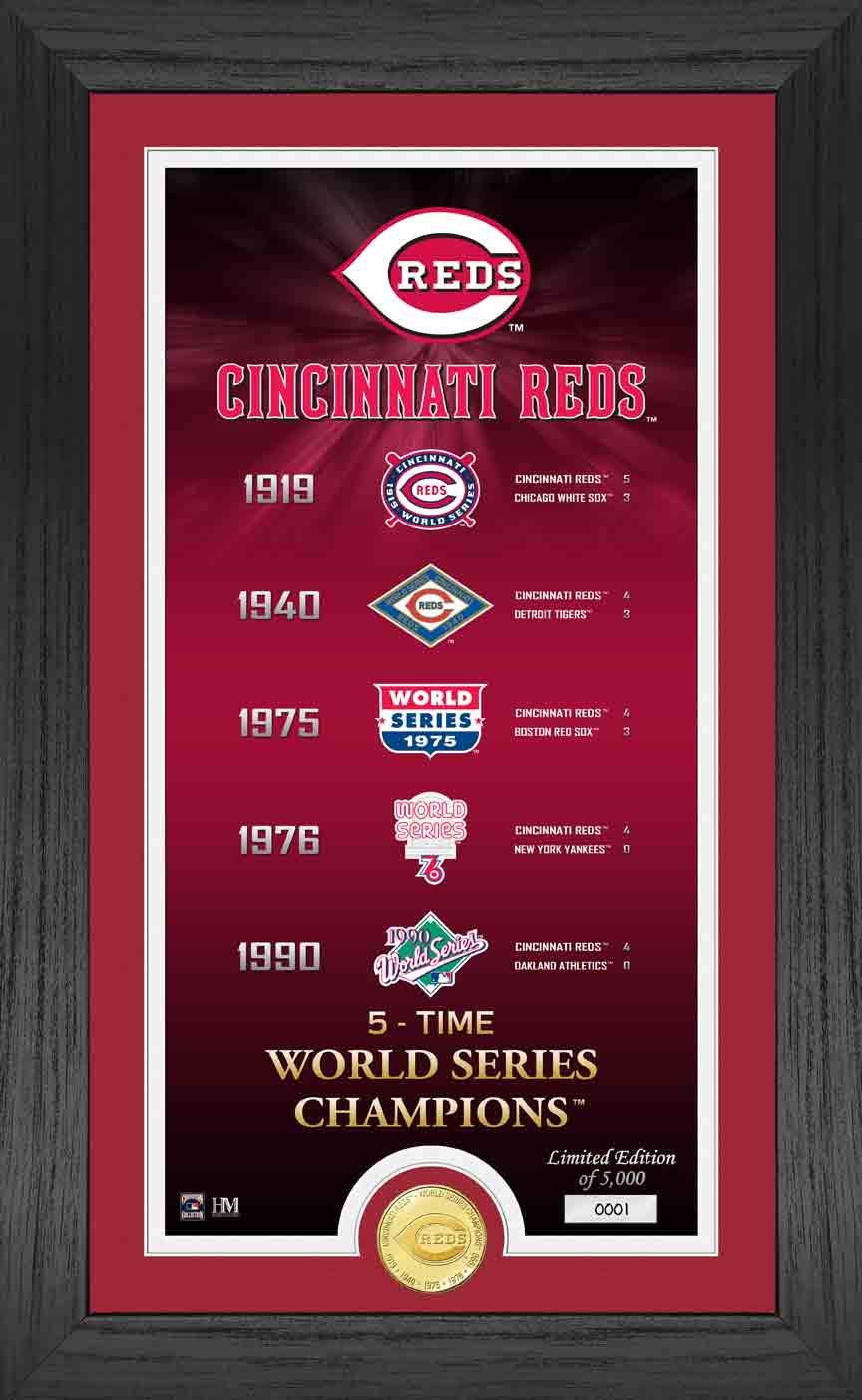Cincinnati Reds "Legacy" Supreme Bronze Coin Photo Mint