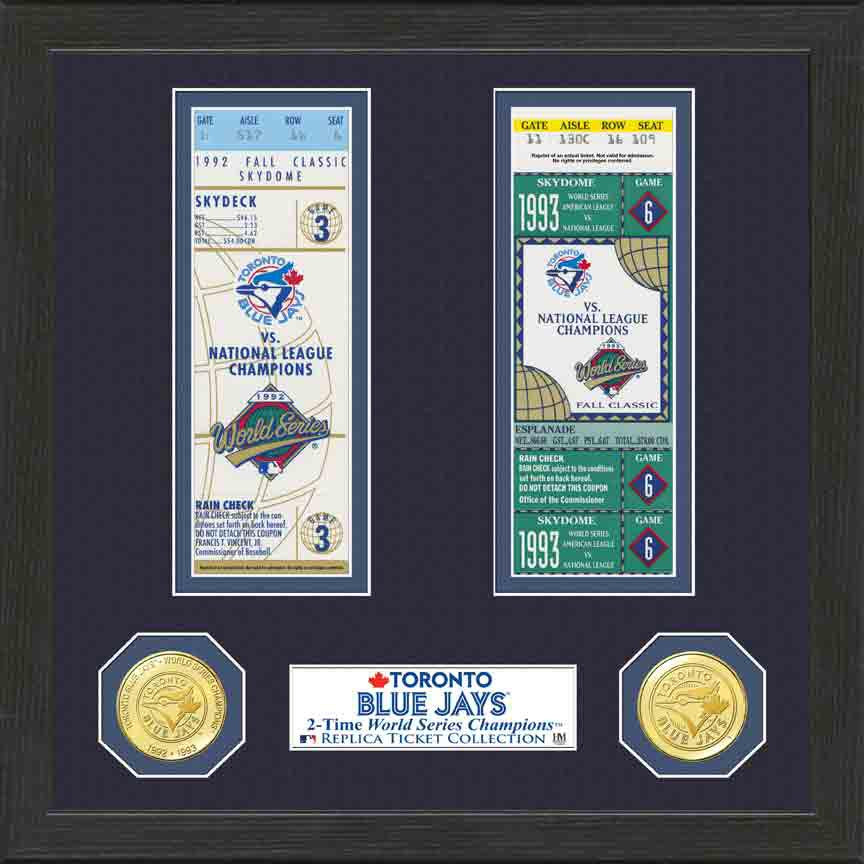 Toronto Blue Jays World Series Ticket Collection