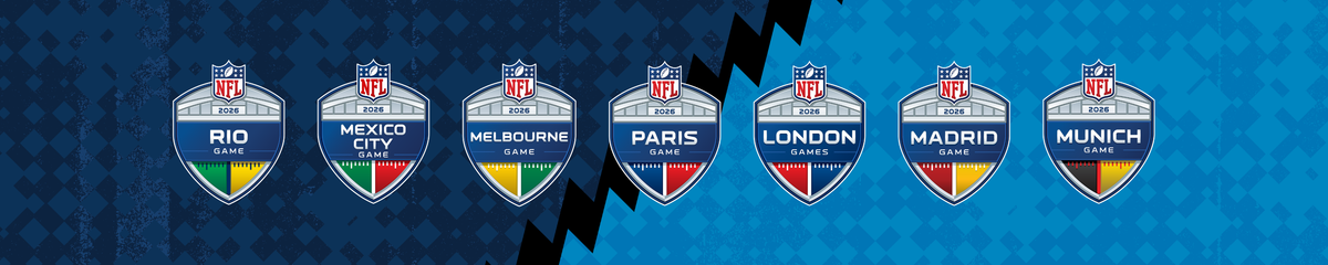 2026 NFL International Games Memorabilia