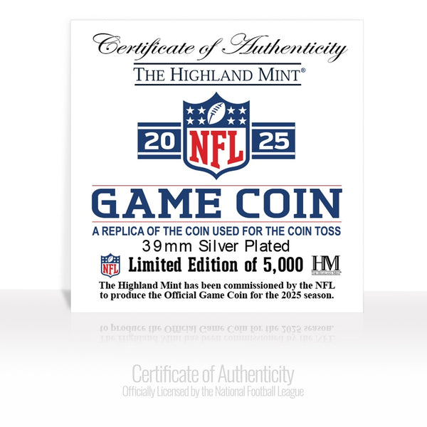 New Orleans Saints NFL 2025 Coin Toss Silver Coin